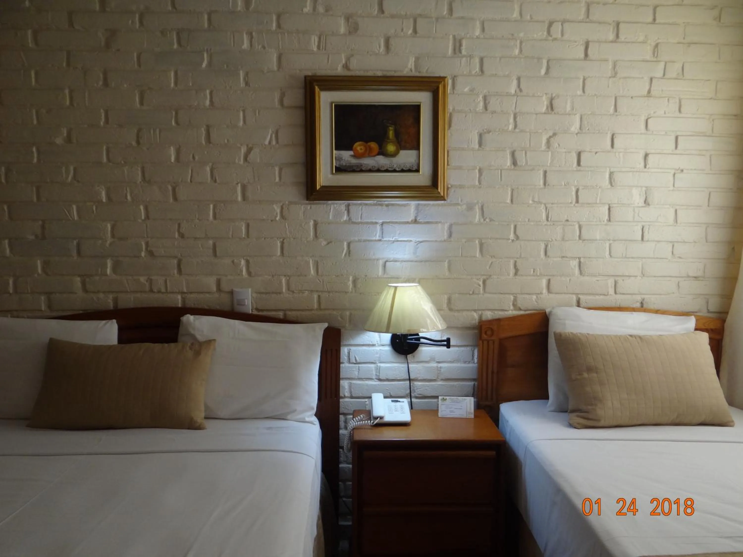 Decorative detail, Bed in Hotel Mac Arthur