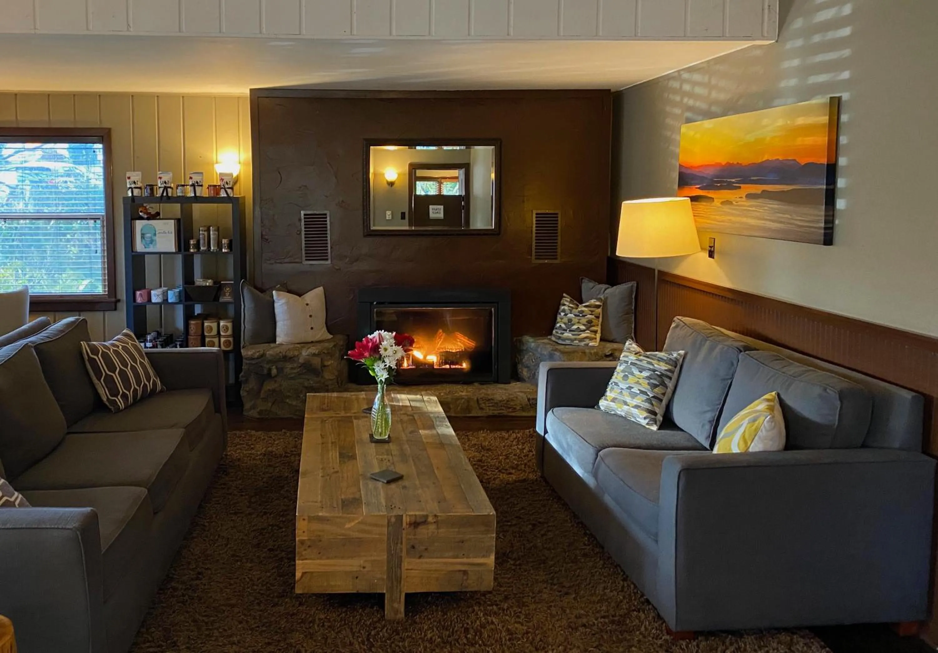 Lobby or reception in Earthbox Inn & Spa