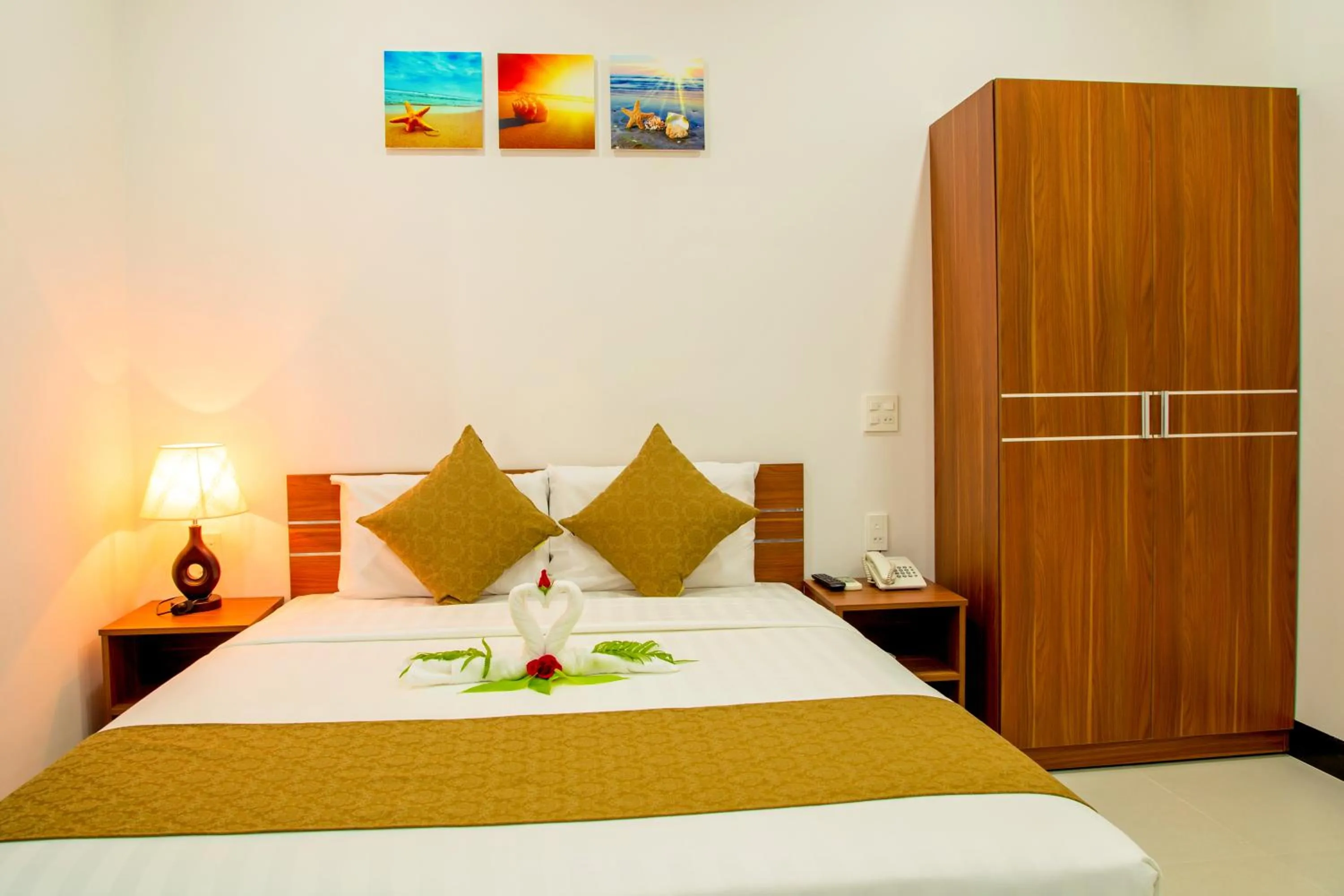 Bed in PHAM GIA HOTEL Mui Ne