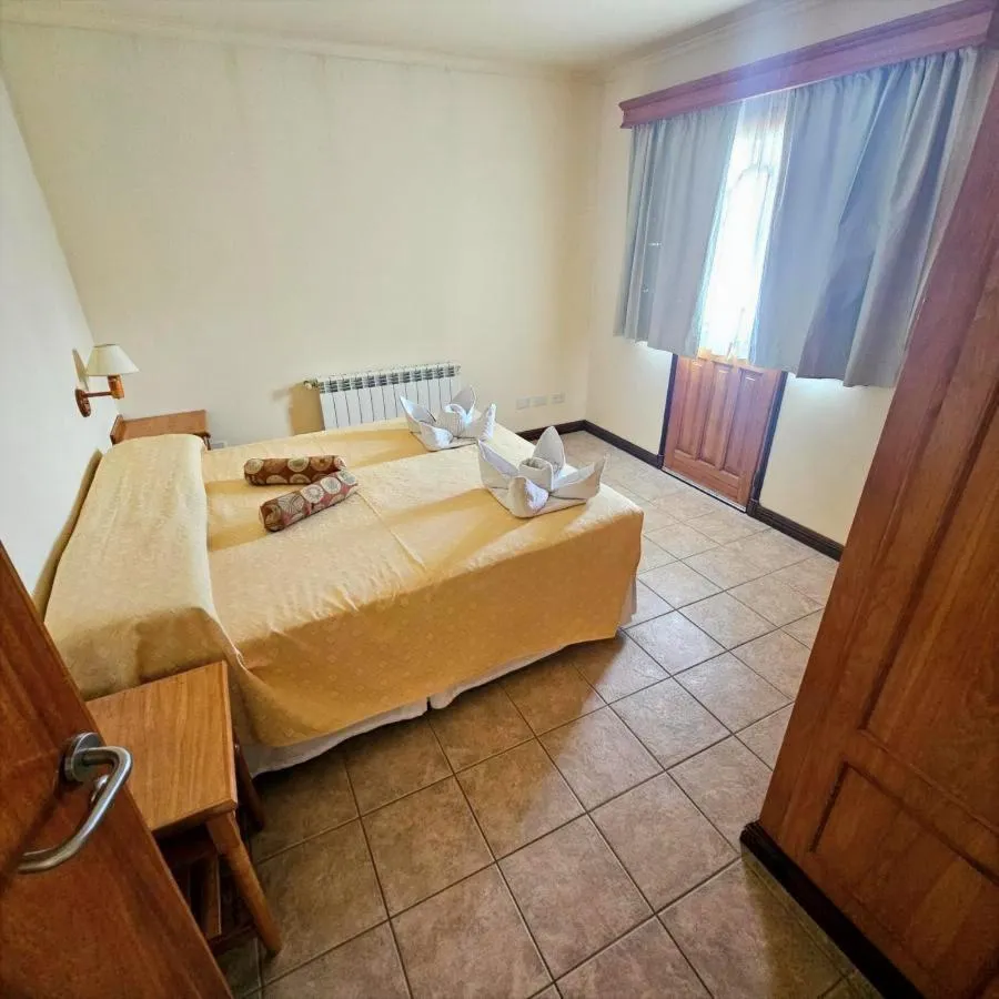 Balcony/Terrace, Bed in Balcones del Beagle Apart