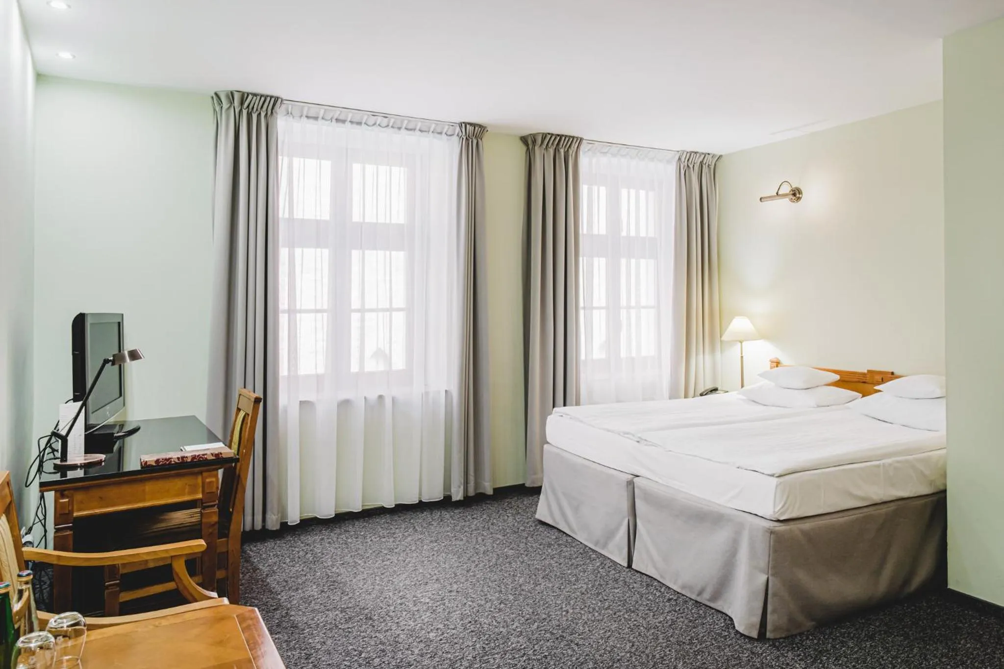 Bed in Hotel Solaris