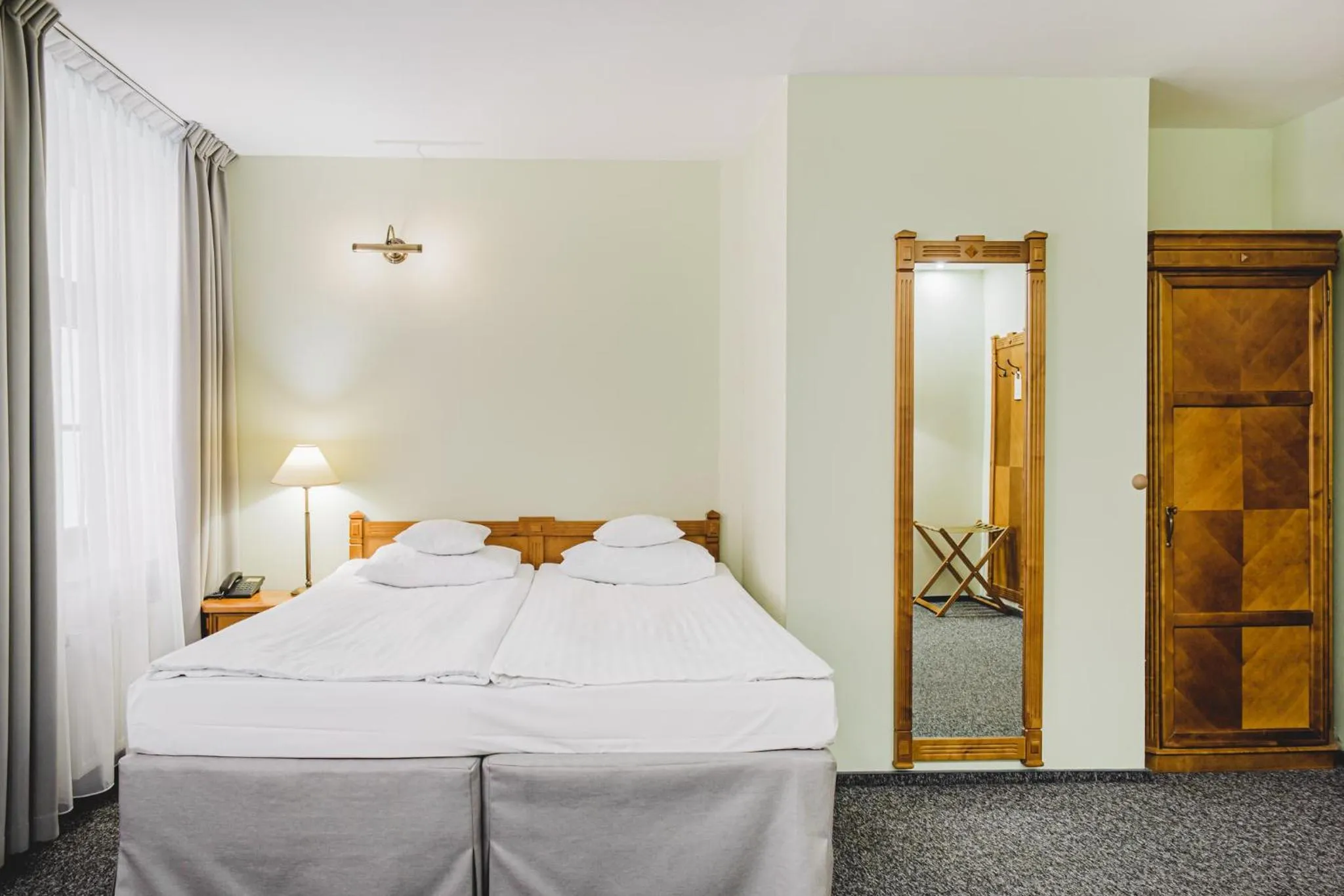 Bed in Hotel Solaris