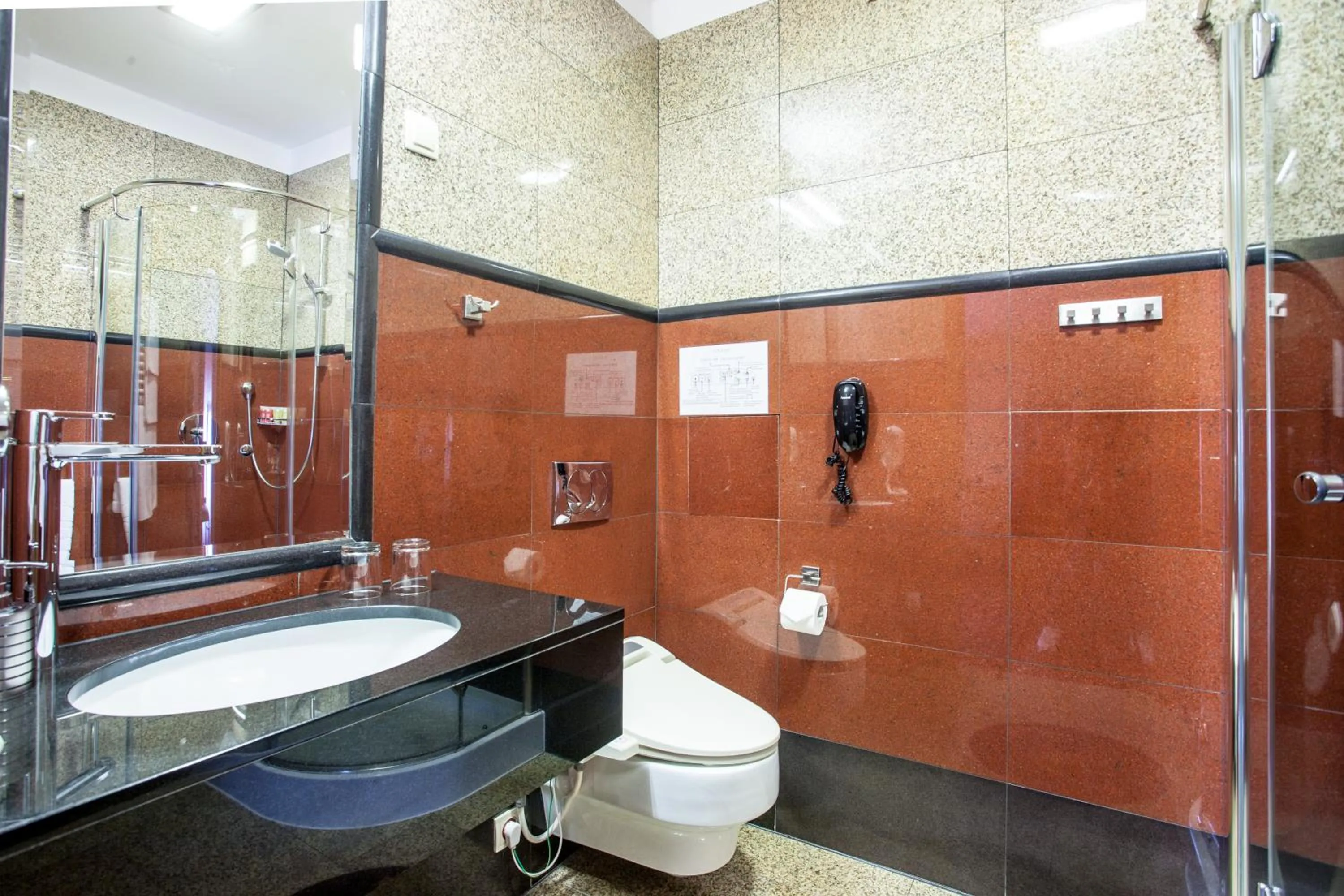 Bathroom in Hotel Solaris