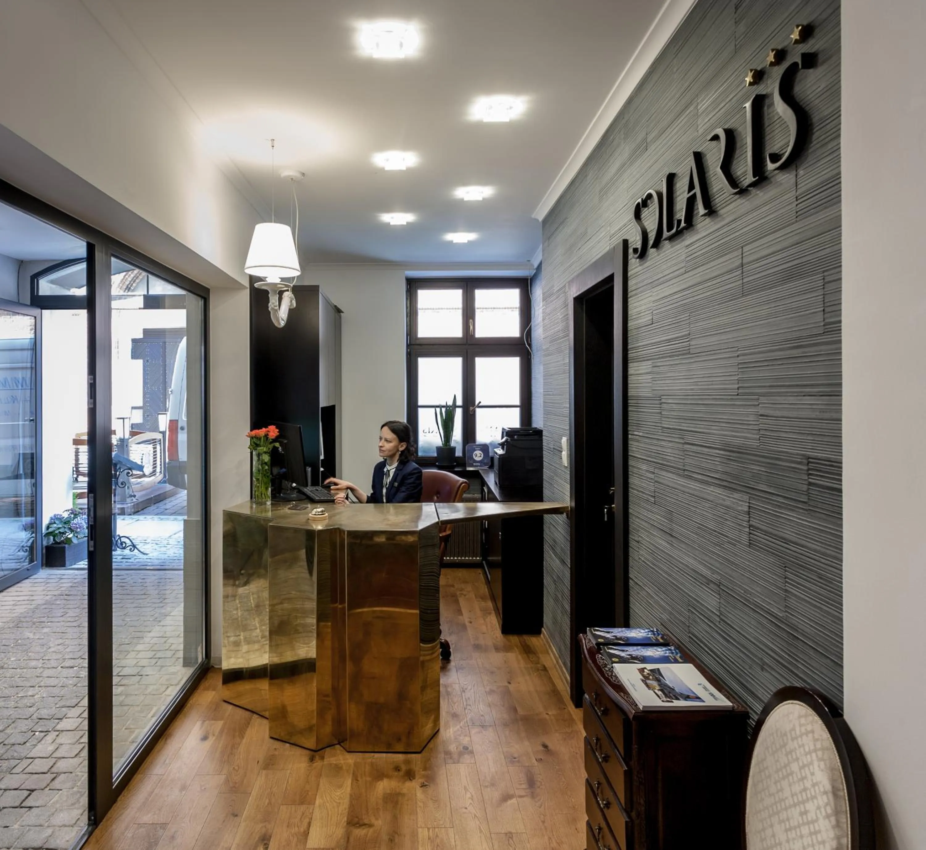 Lobby or reception in Hotel Solaris