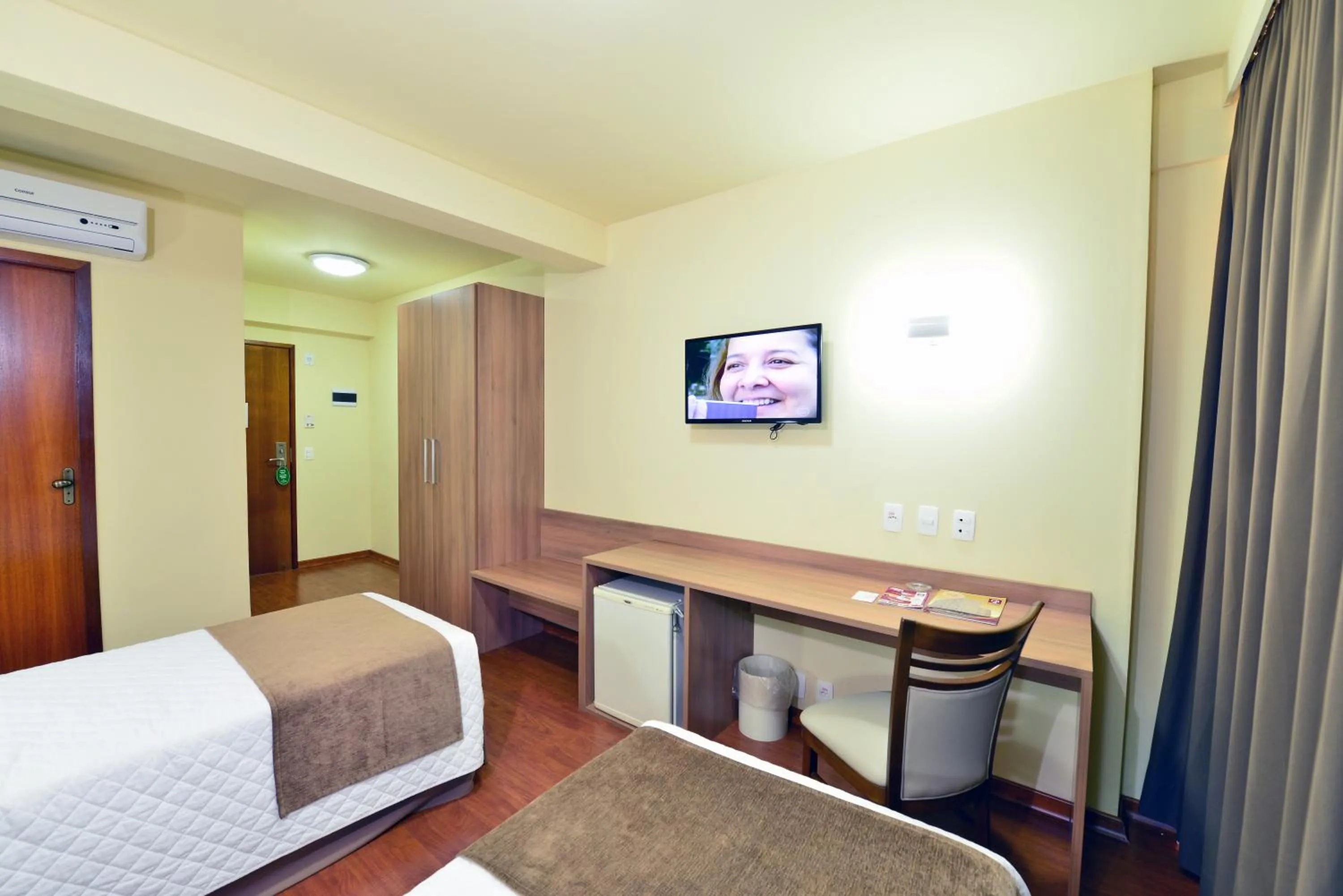 Bed in Curi Palace Hotel