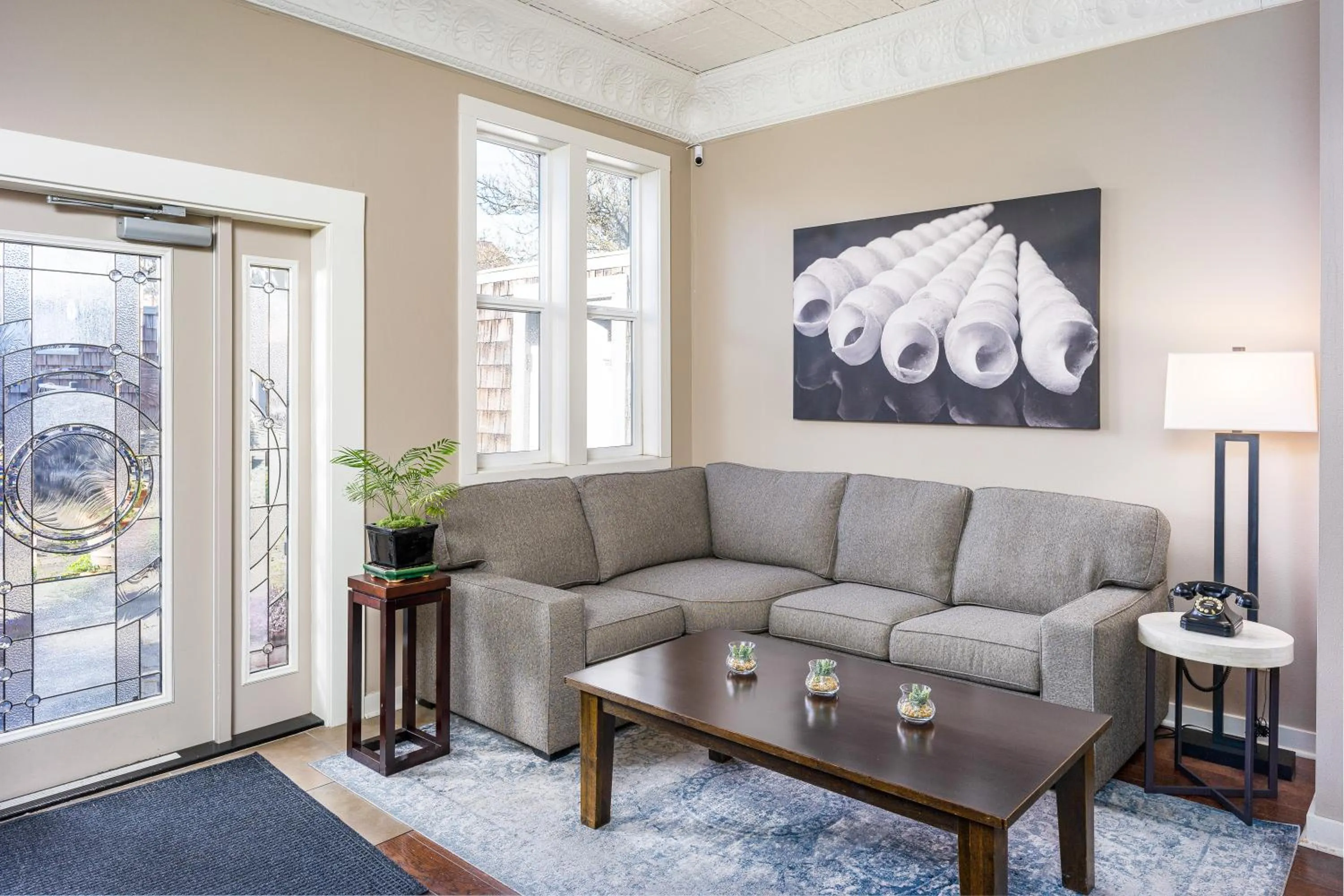 Lobby or reception in Bird Rock Hotel