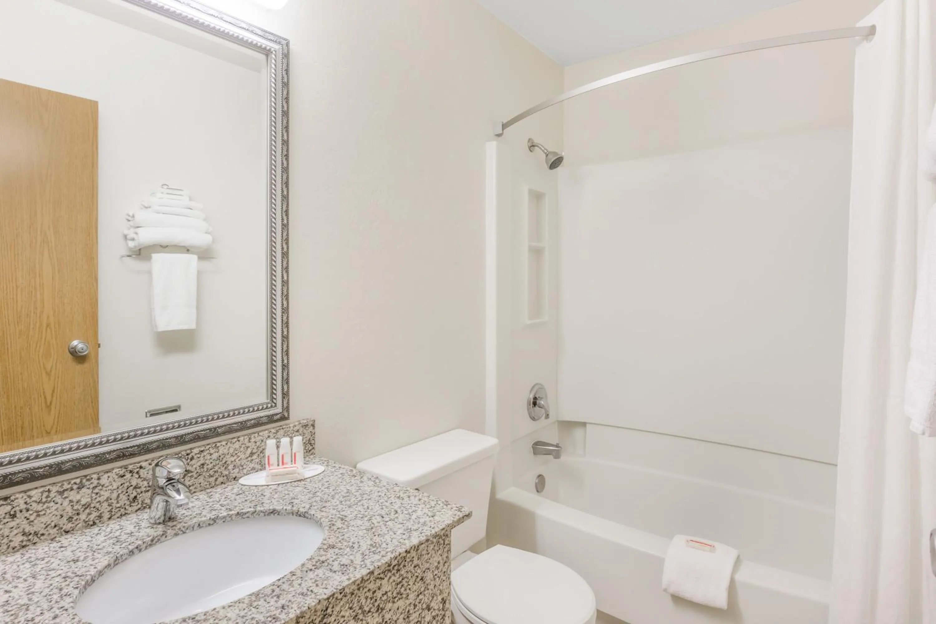 Bathroom in Super 8 by Wyndham Grants Pass