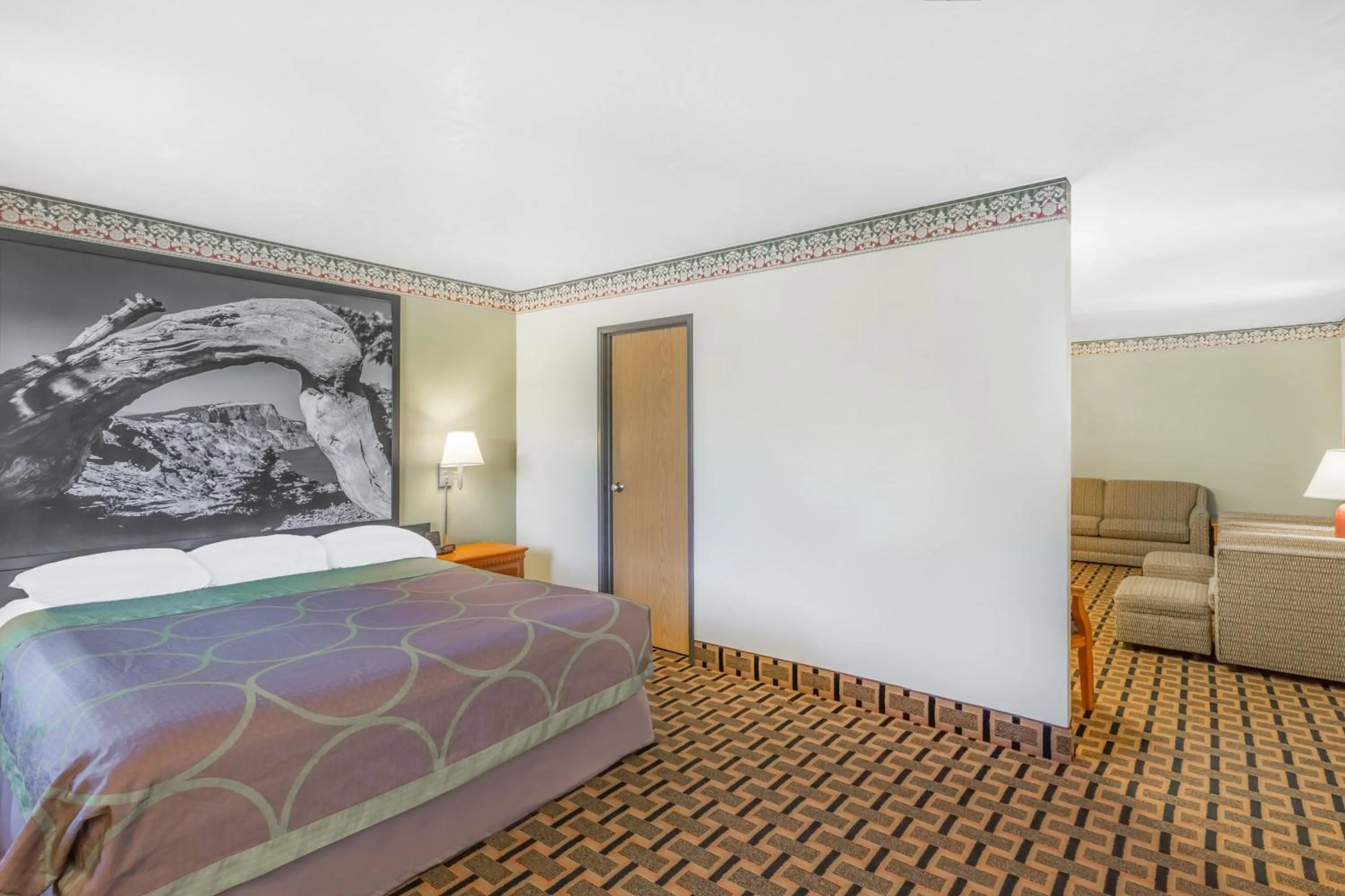 Bed in Super 8 by Wyndham Grants Pass