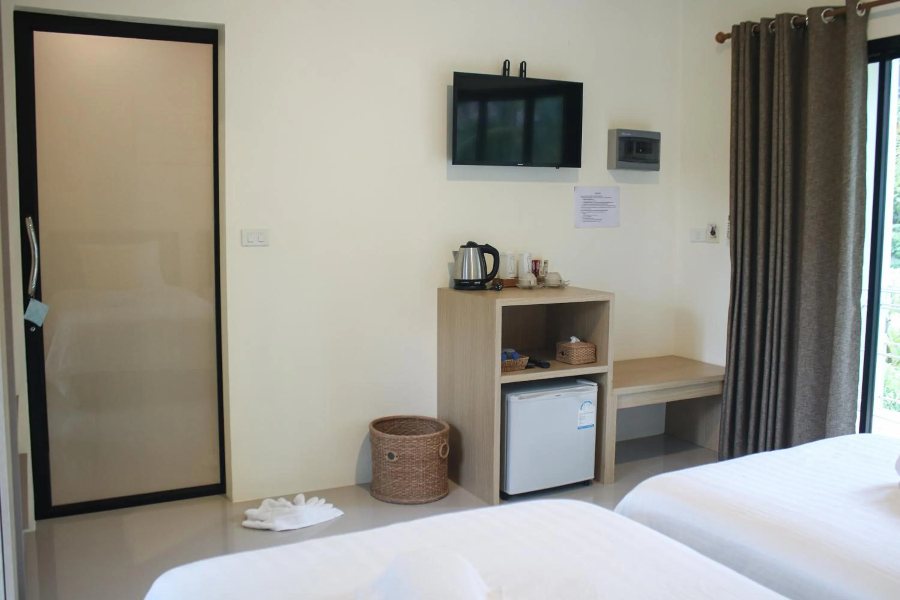 Bed in Garden Villa Khaolak