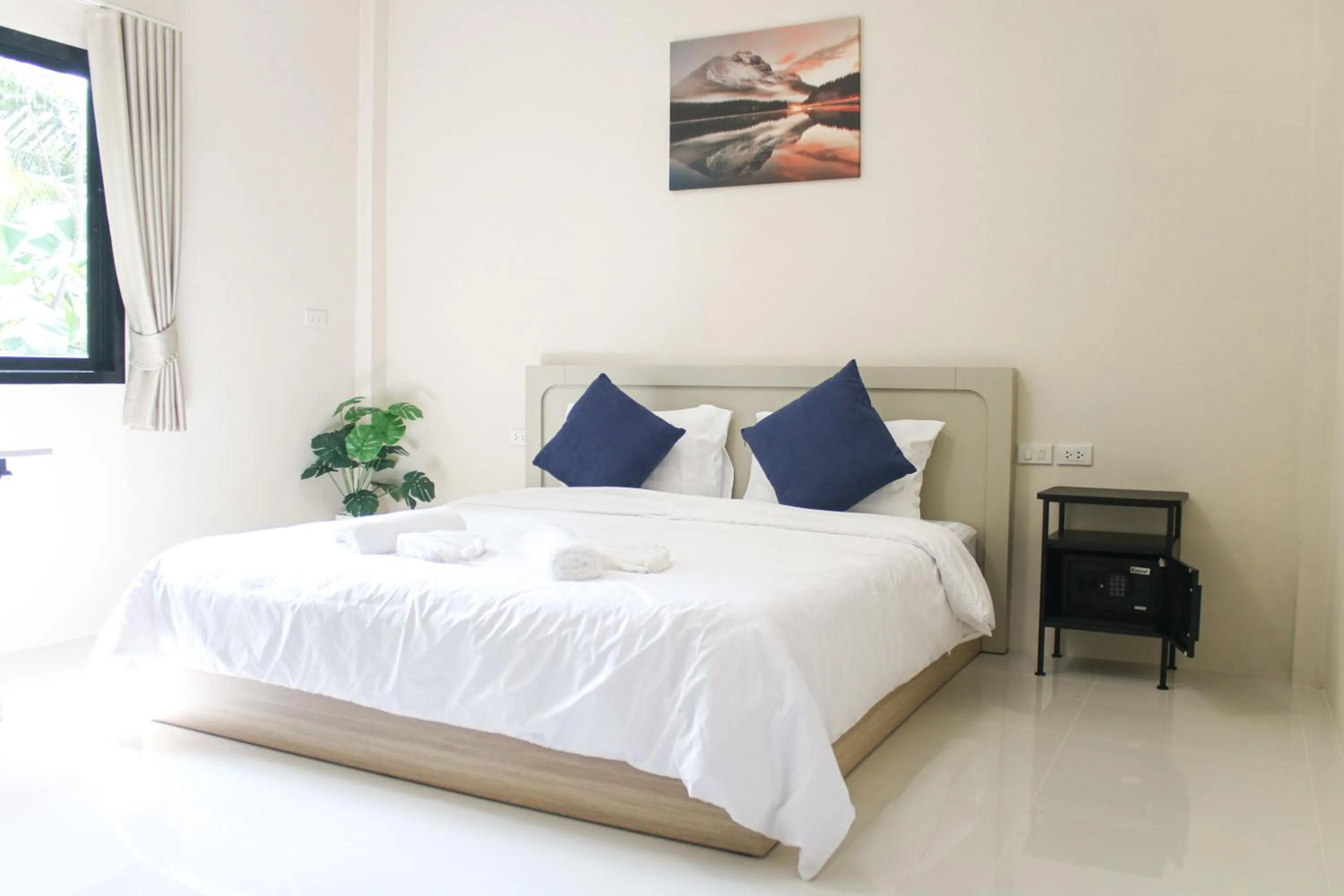 Bed in Garden Villa Khaolak