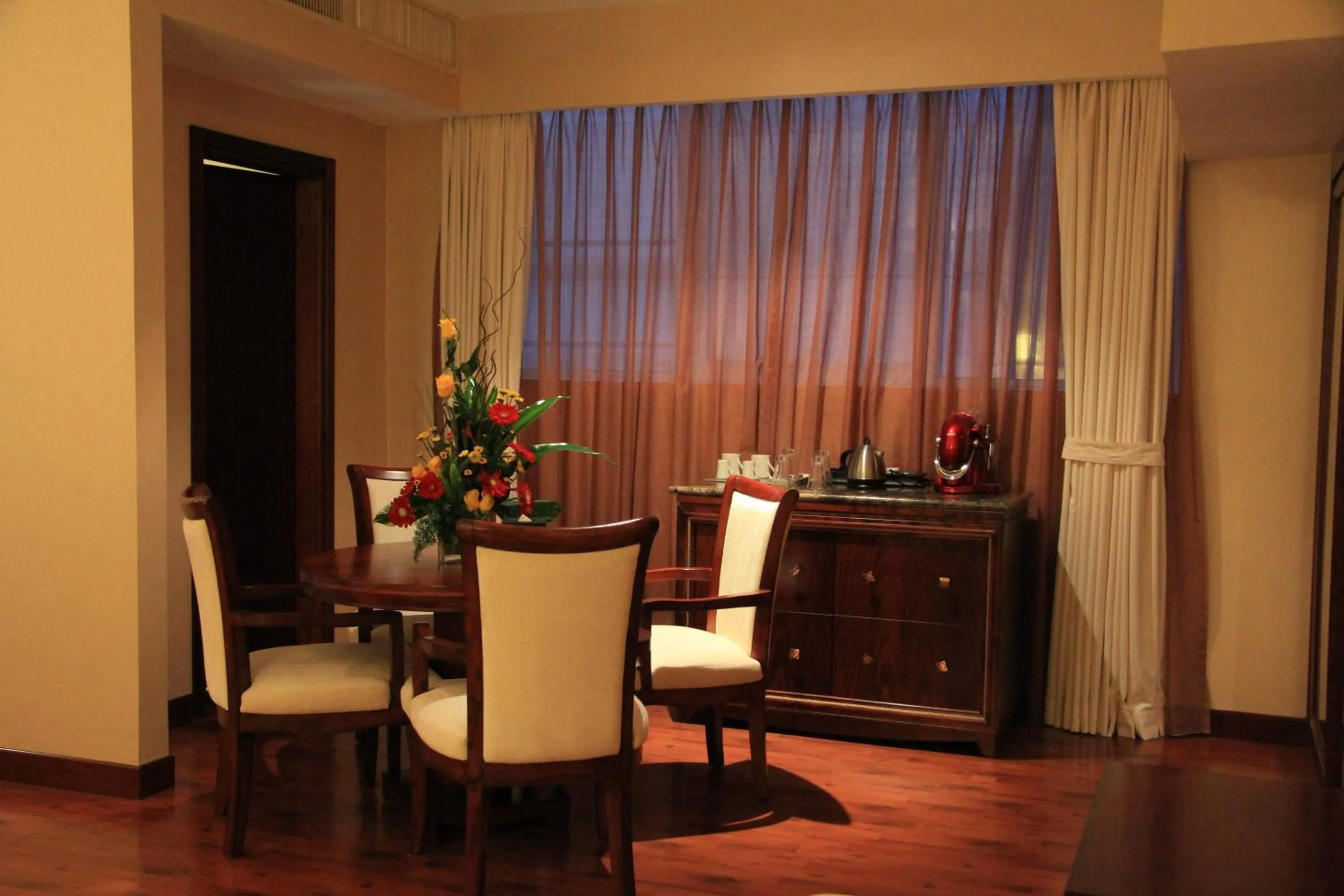 Decorative detail, Dining Area in TRIANON ROYAL HOTEL