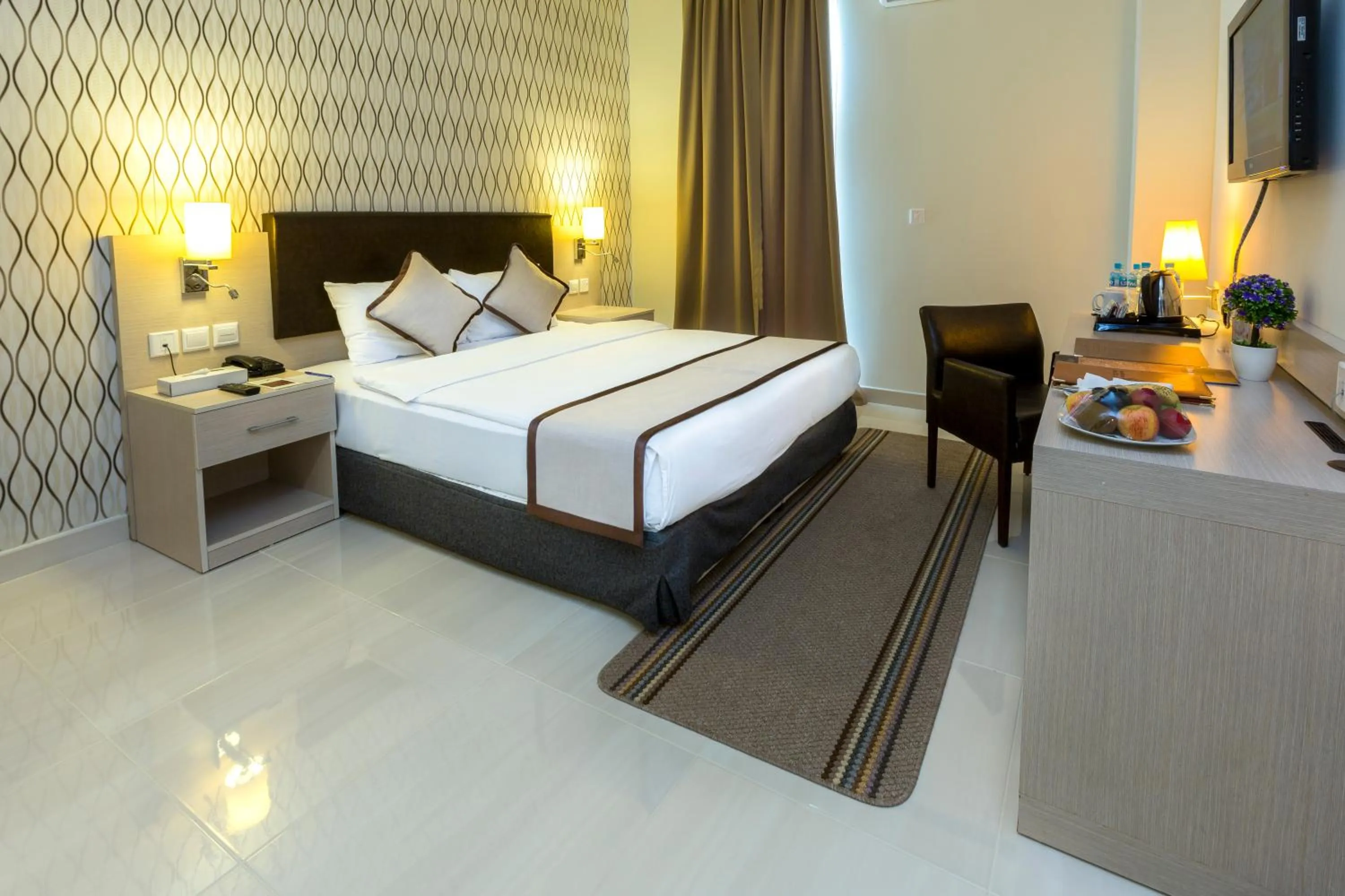 Bed in City Hotel Duqm
