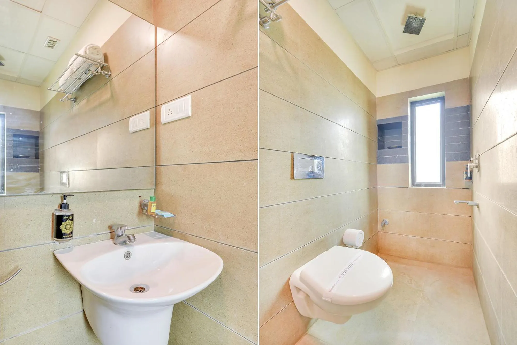 Bathroom in Nestlay Rooms Vanagaram