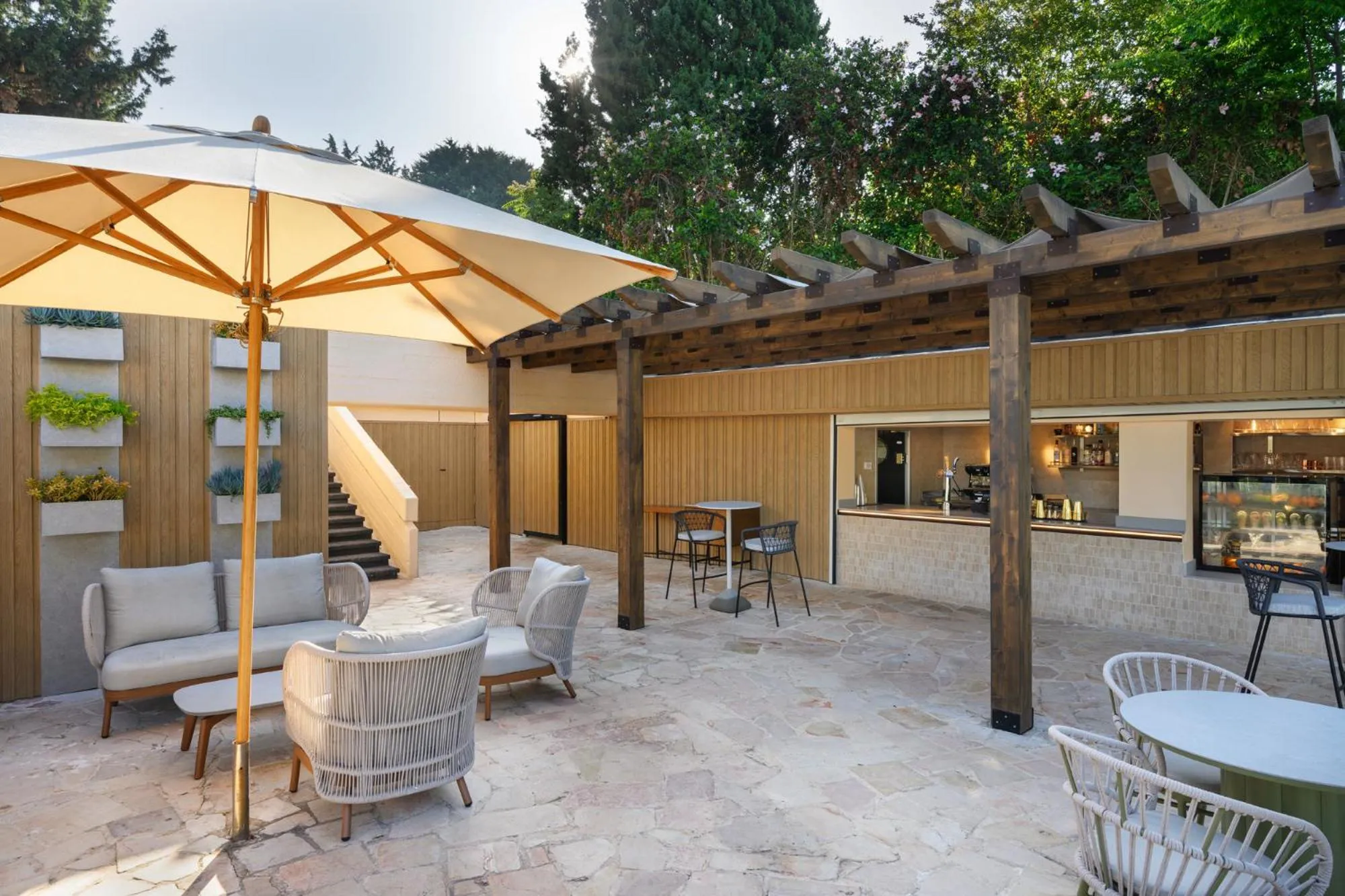 Patio in Carmel Forest by Isrotel Exclusive