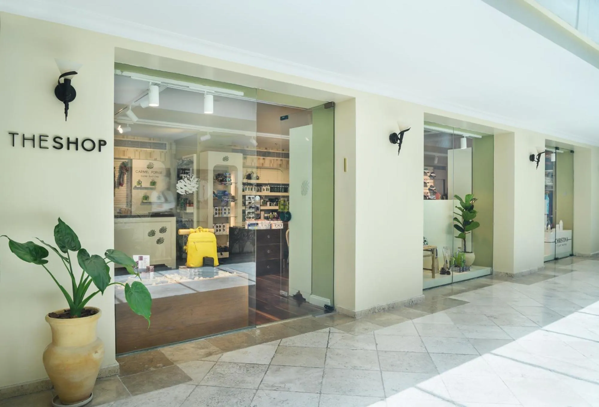 Shopping Area in Carmel Forest by Isrotel Exclusive