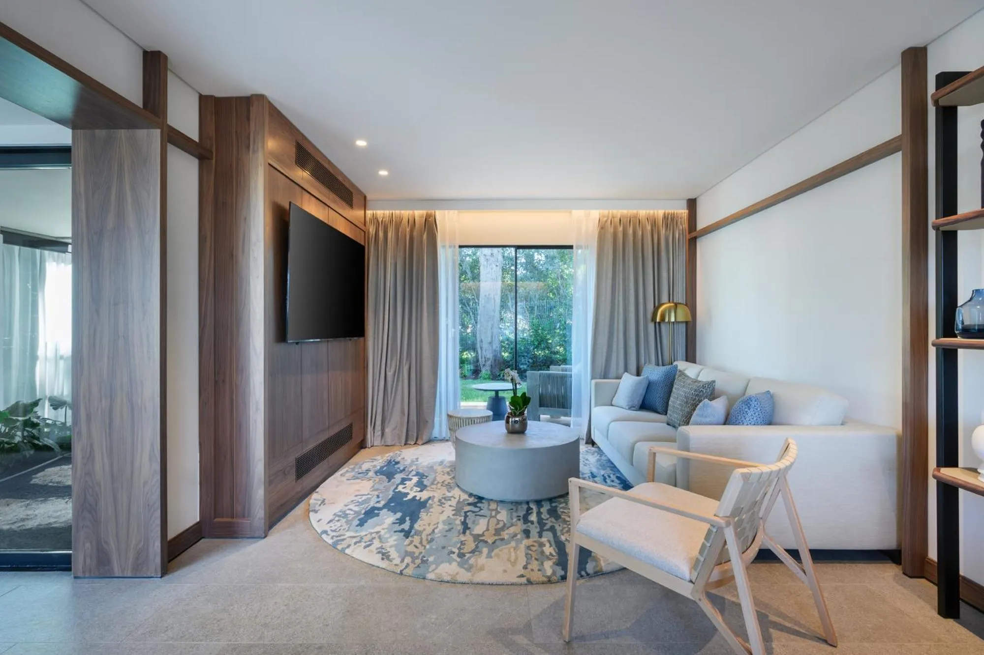 Living room in Carmel Forest by Isrotel Exclusive