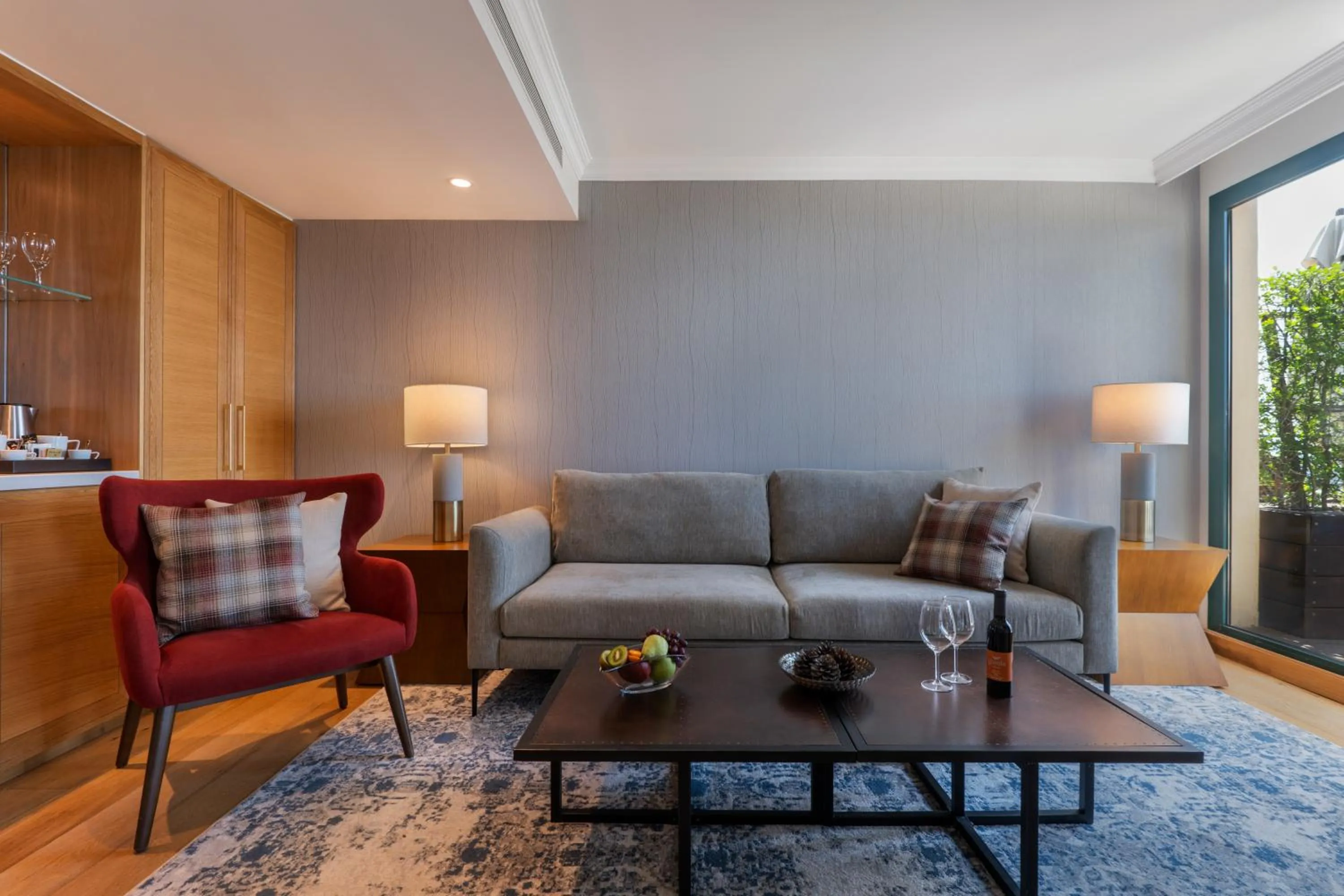 Living room in Carmel Forest by Isrotel Exclusive