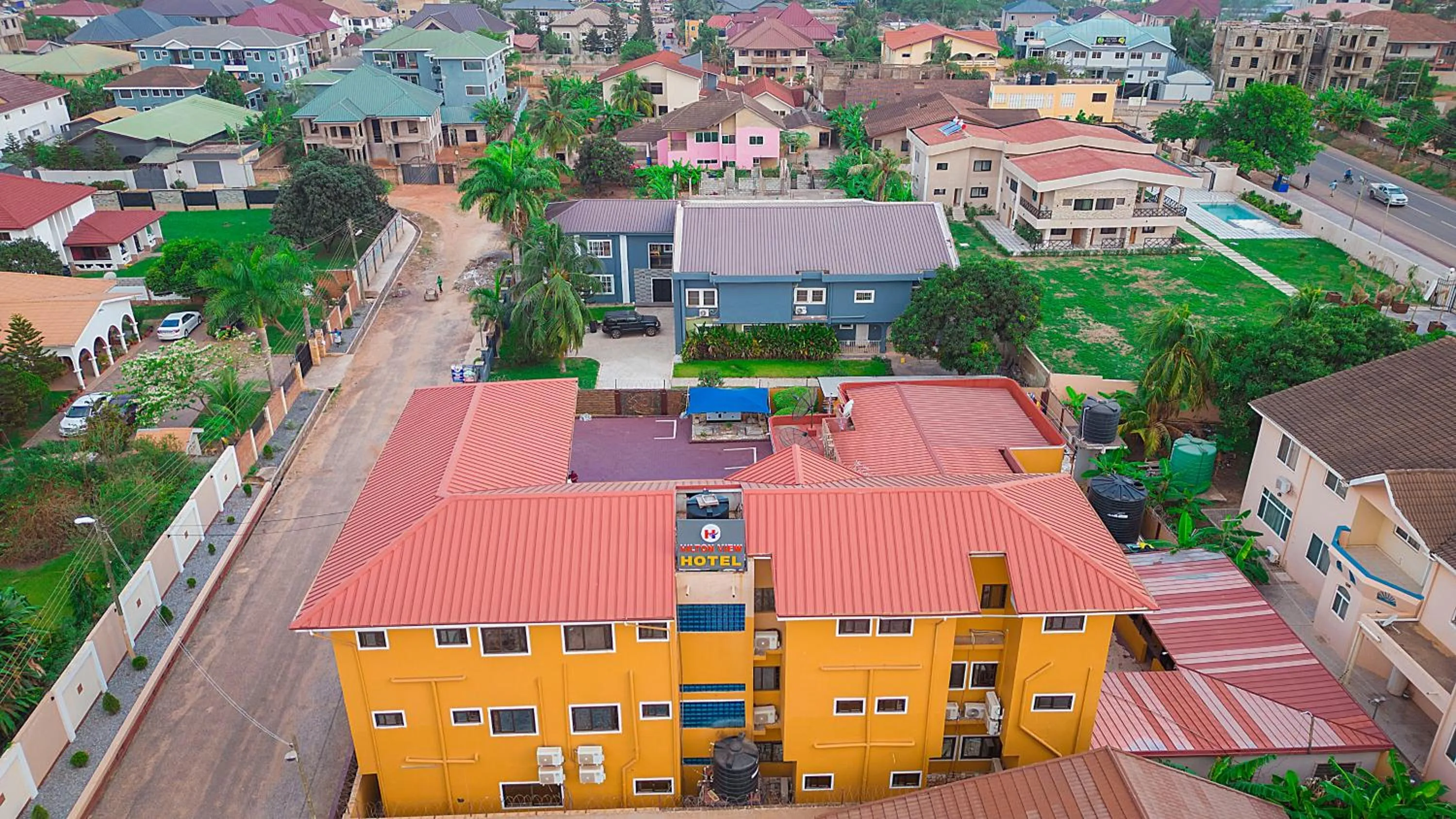 Property building in Hilton View Hotel