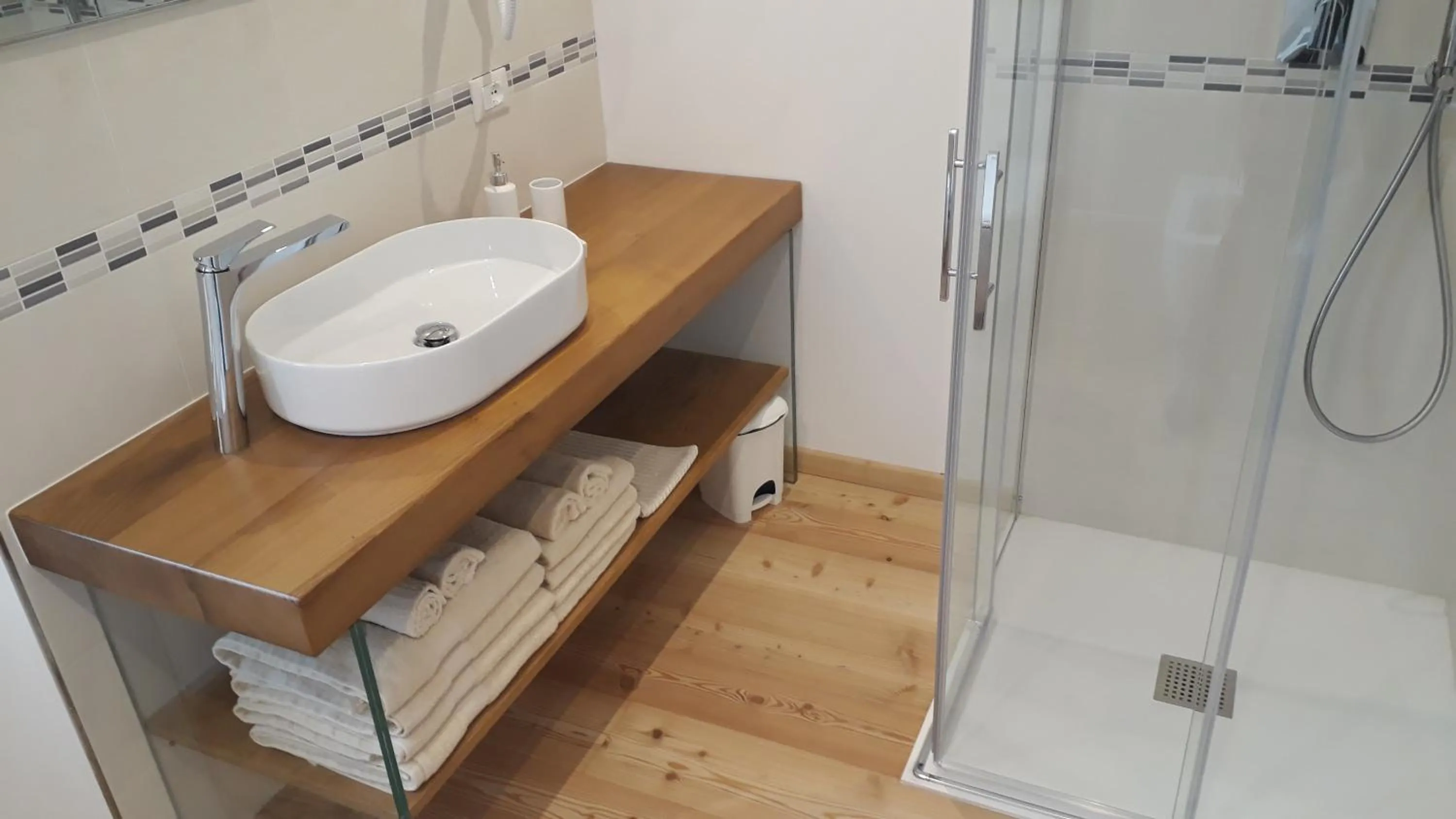 Bathroom in Hotel Albrici