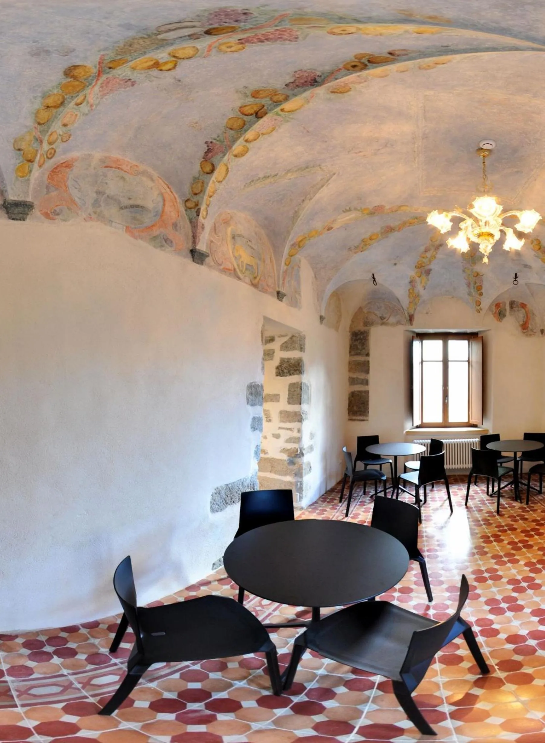 Decorative detail in Hotel Albrici