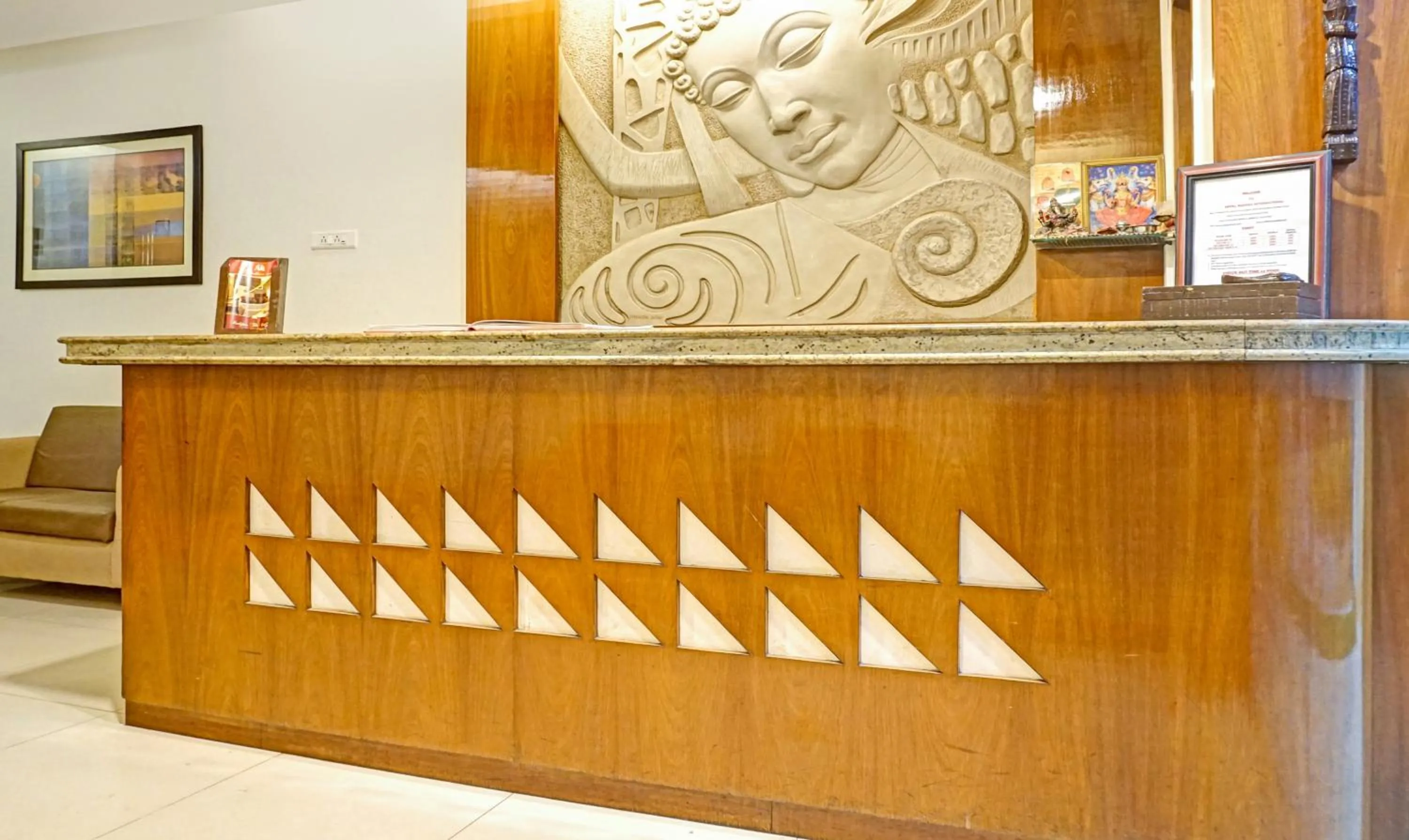 Lobby or reception in Hotel Madhav International Pune Railway Station