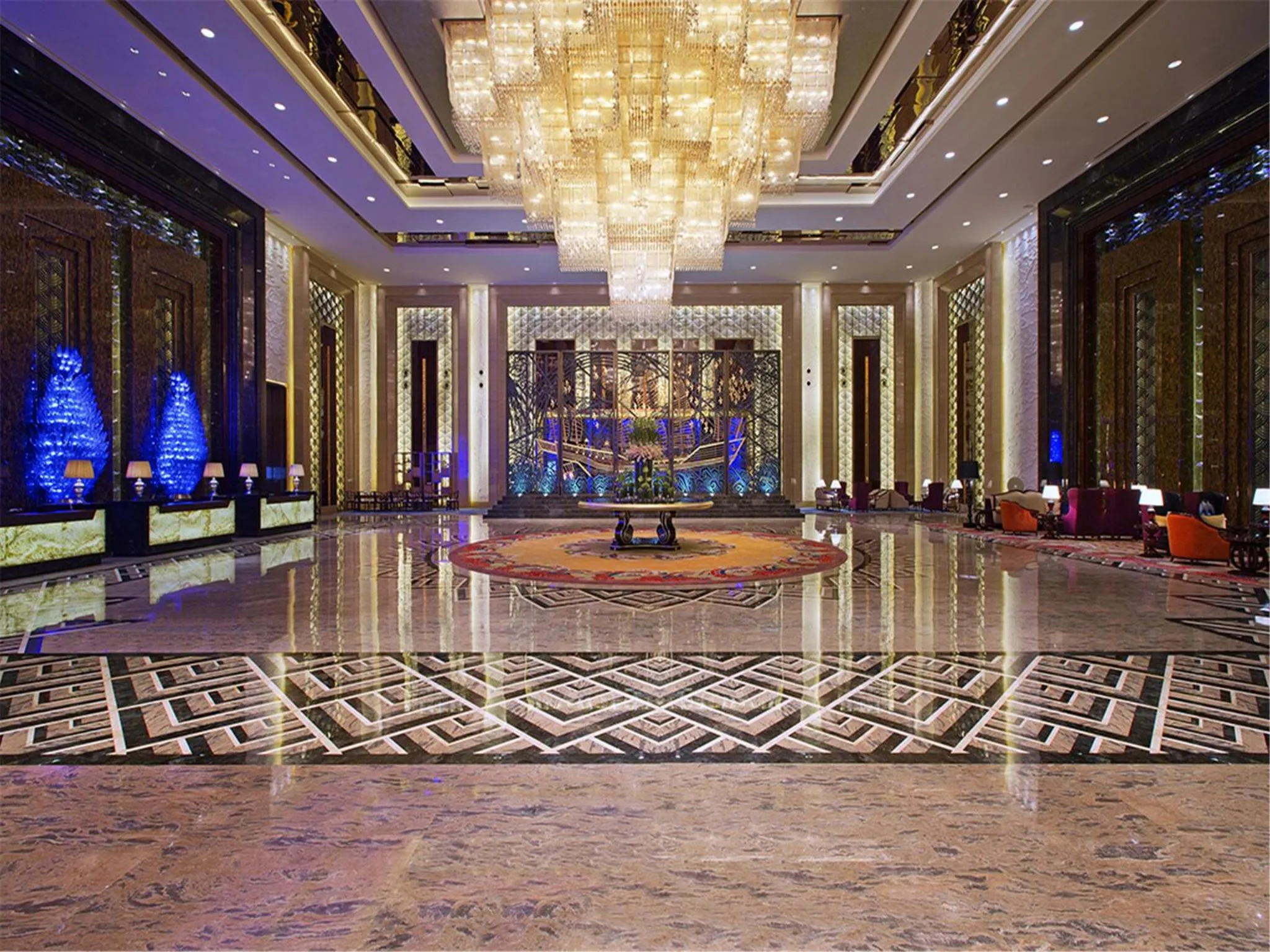 Lobby or reception in Wanda Vista Quanzhou