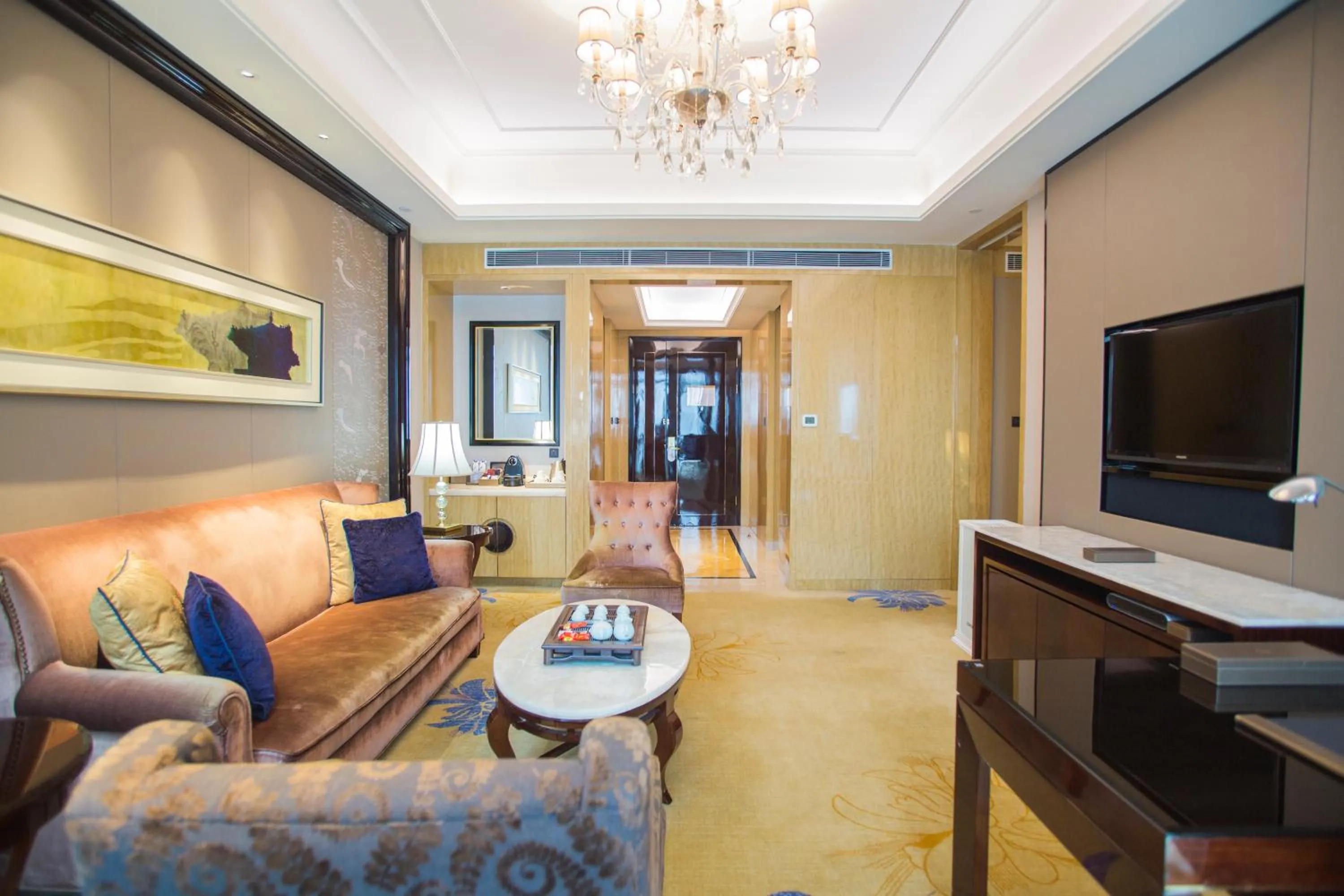 Living room in Wanda Vista Quanzhou