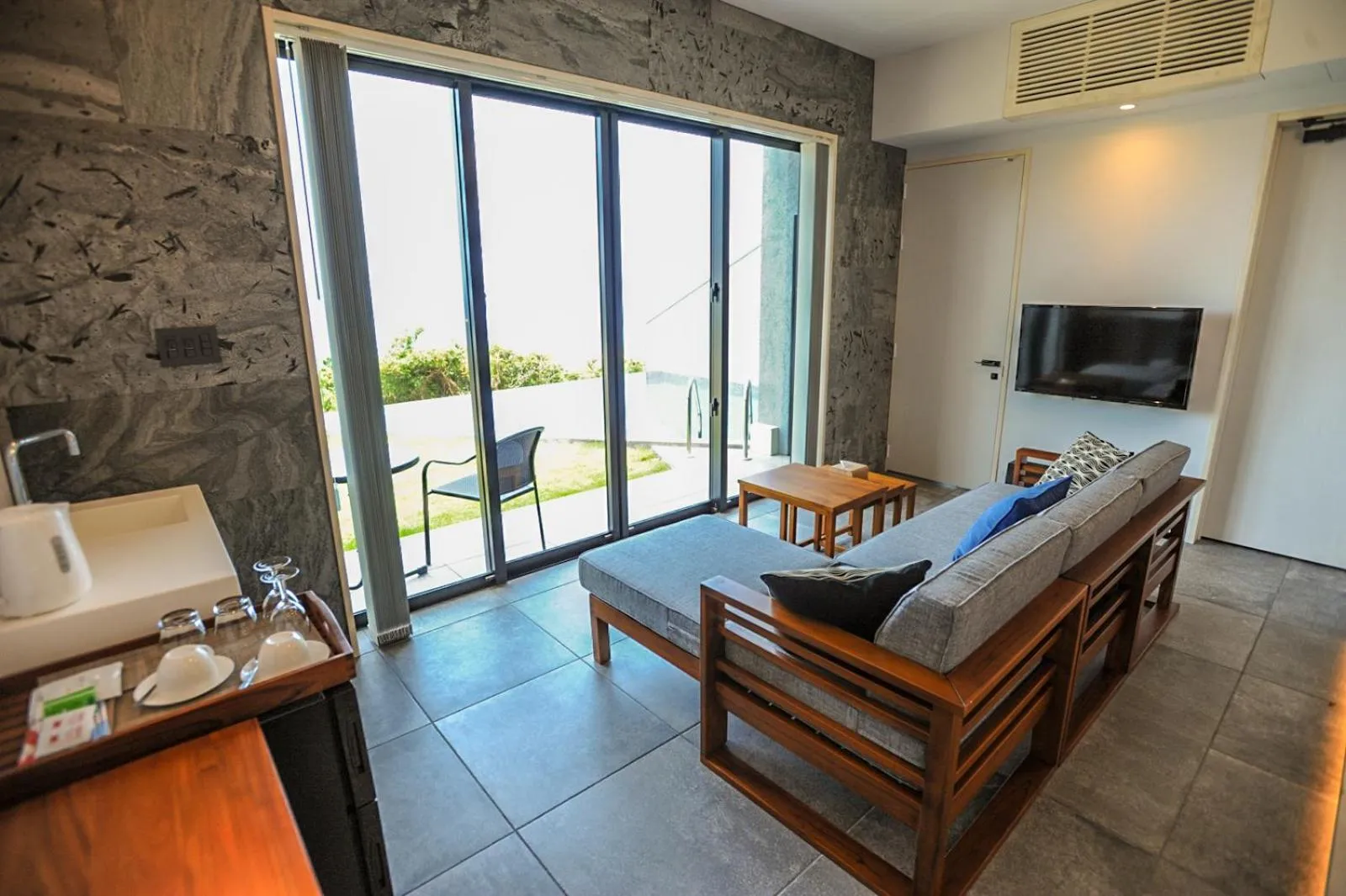 Living room in Hanalee Villa Kouri