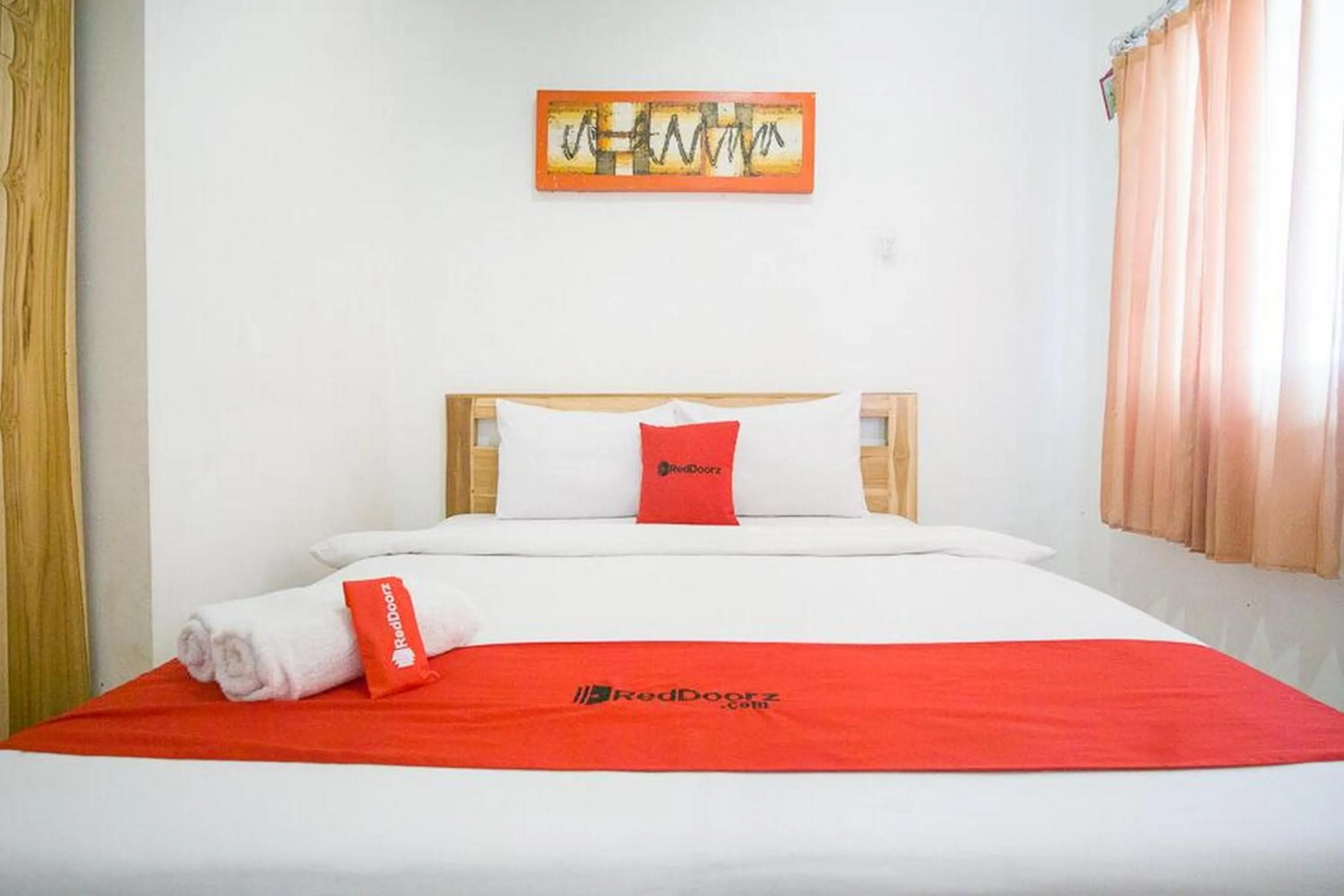 Bedroom, Bed in RedDoorz @ Jalan Gatot Subroto Denpasar