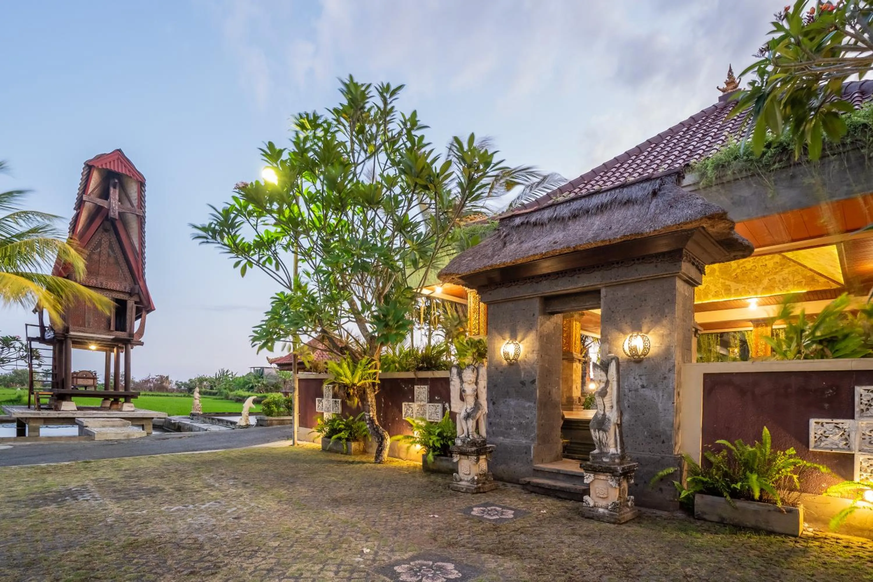 Property building in Nirmala Guest House Surf Keramas