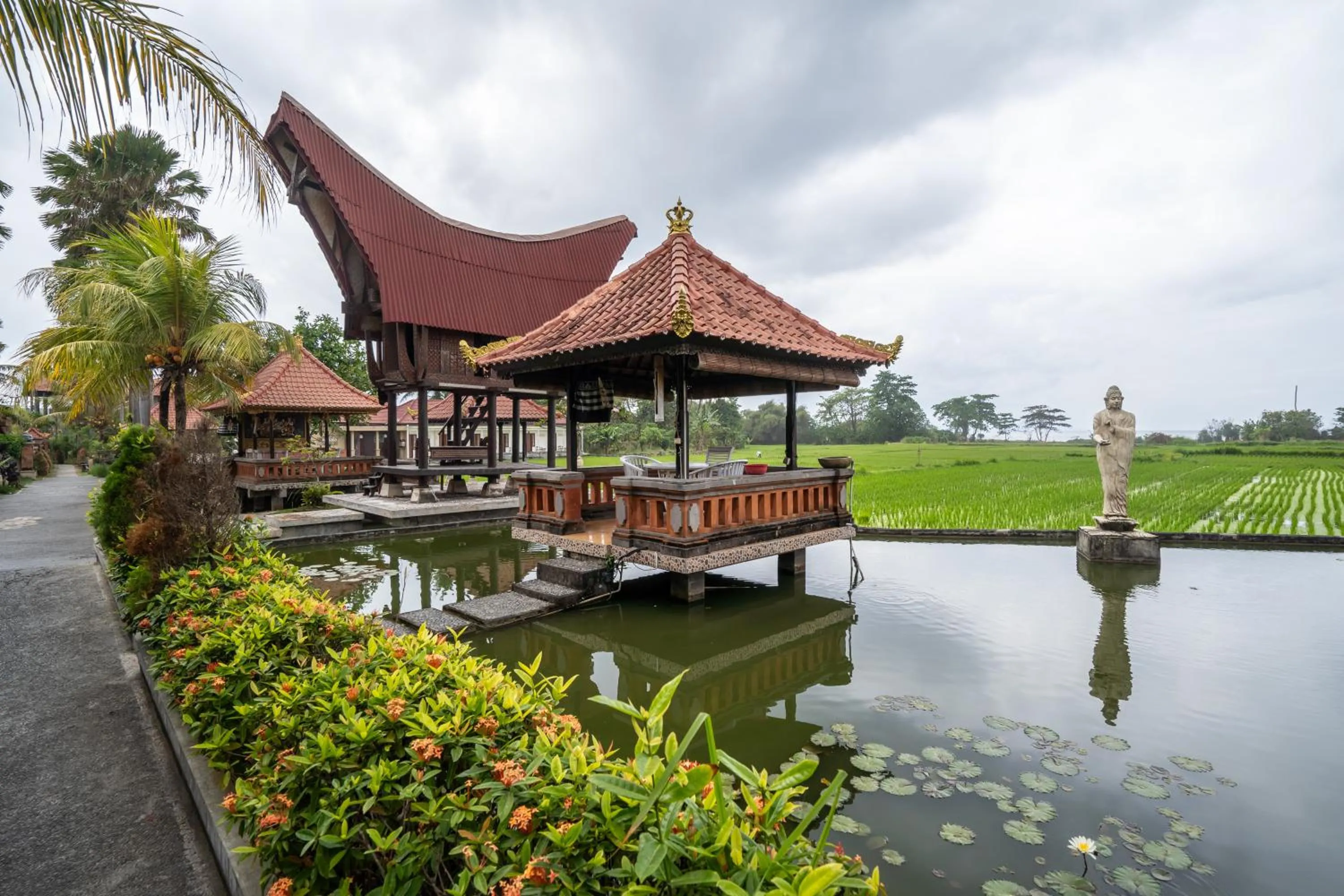 Property building in Nirmala Guest House Surf Keramas