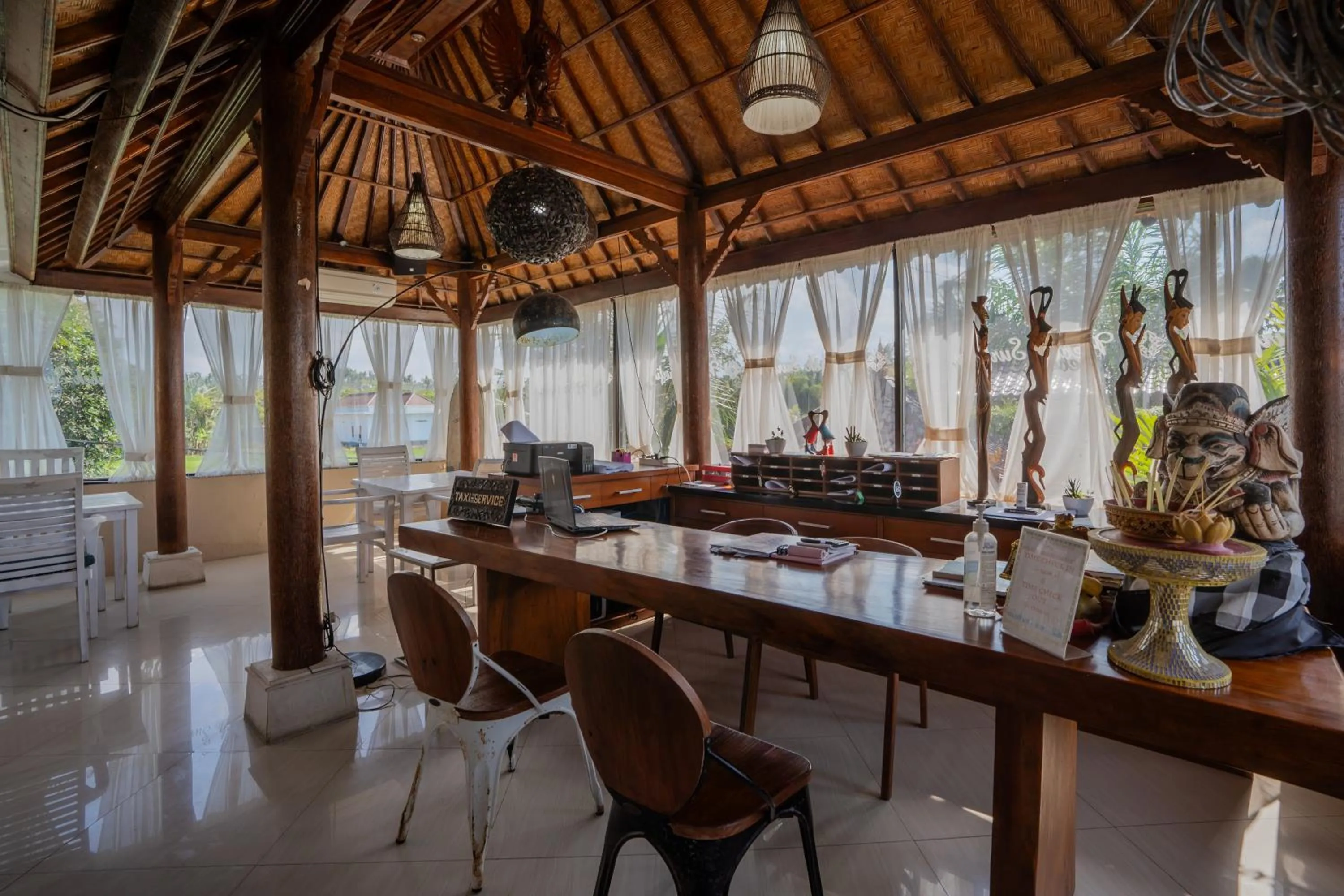 Lobby or reception in Nirmala Guest House Surf Keramas