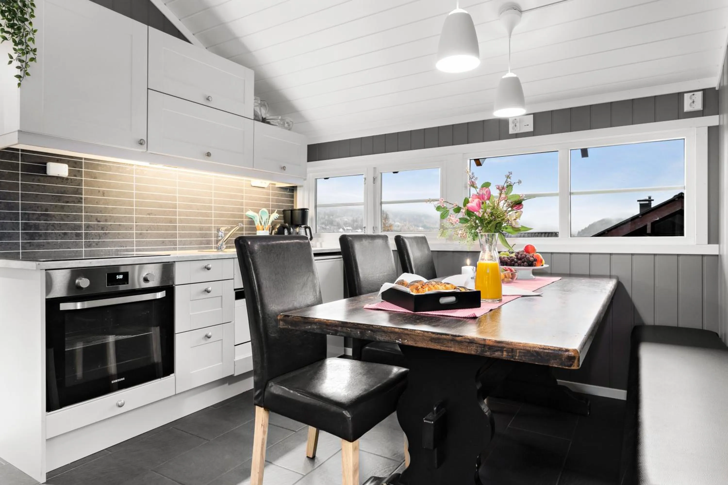 Kitchen or kitchenette in First Camp Gol Hallingdal