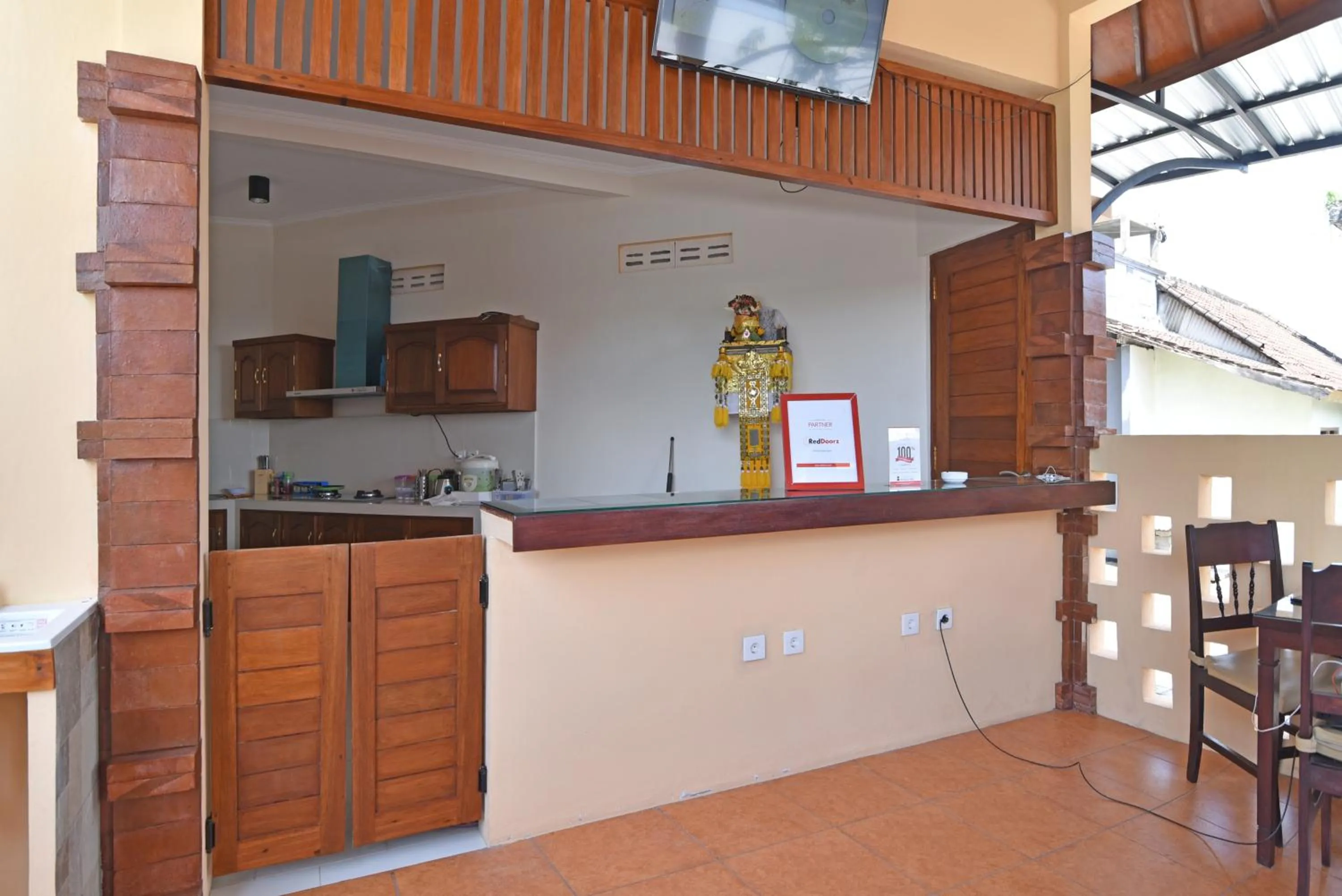 Lobby or reception in RedDoorz @ Uluwatu Bali