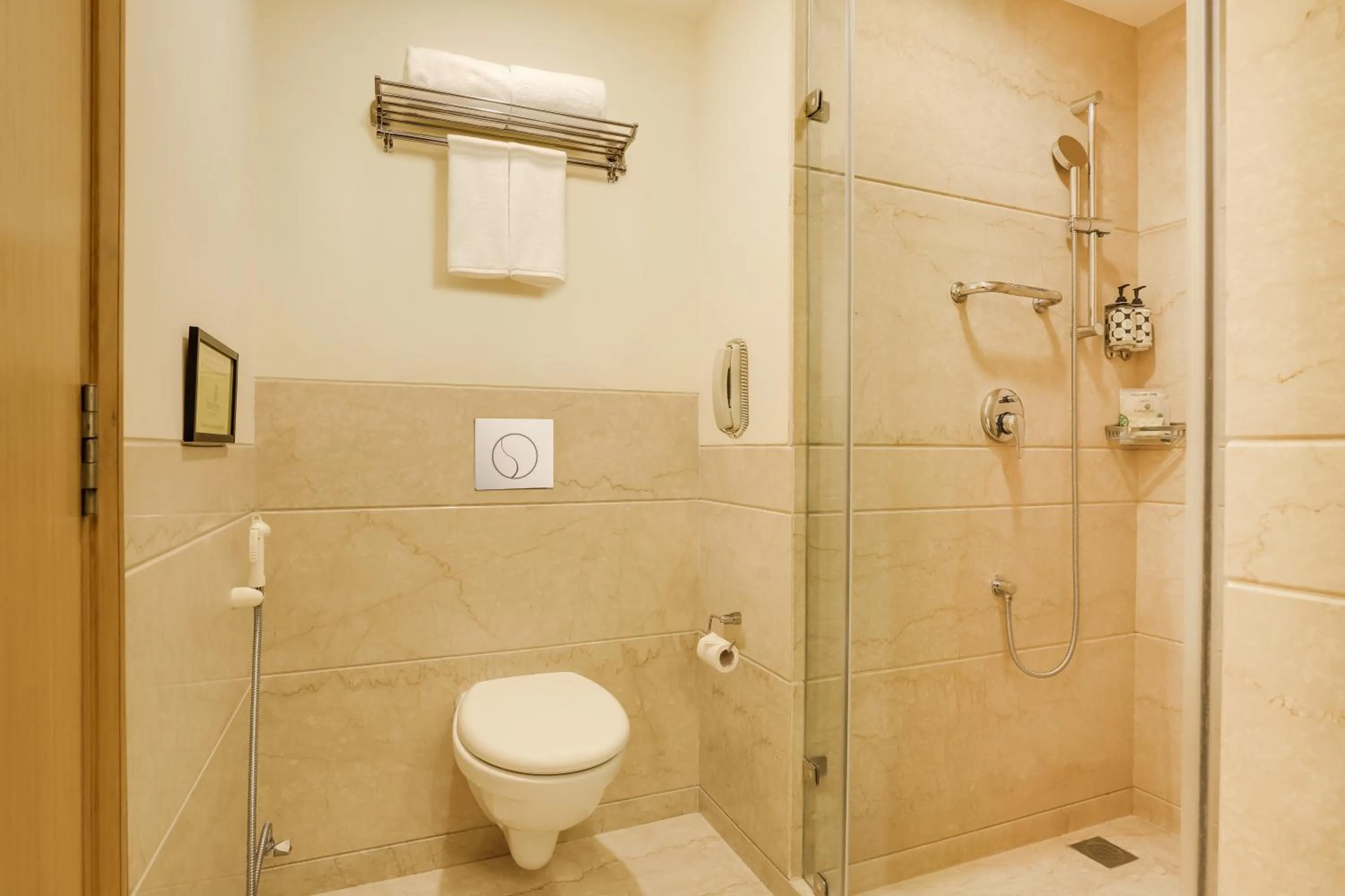 Bathroom in Lemon Tree Premier, Delhi Airport