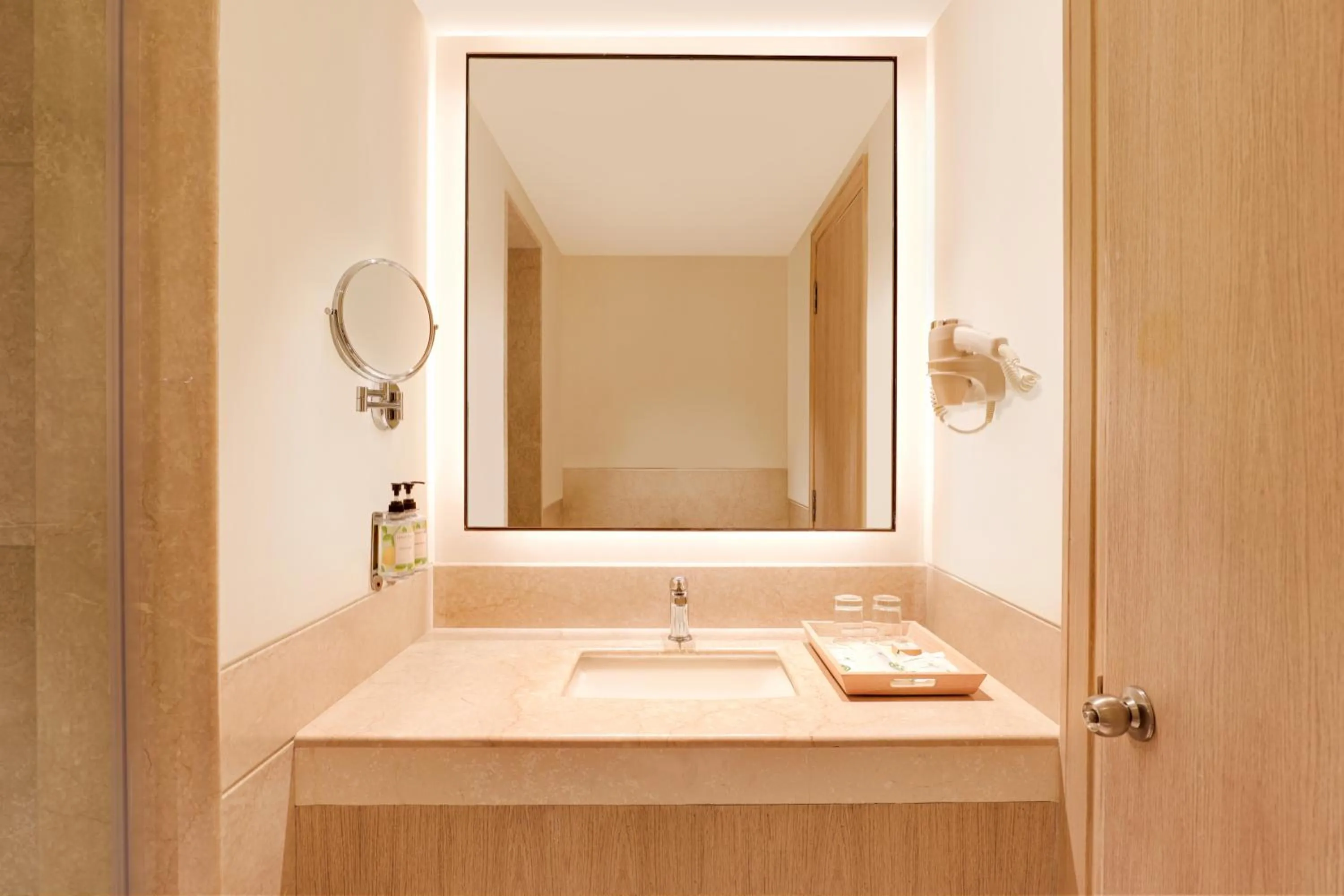 Bathroom in Lemon Tree Premier, Delhi Airport