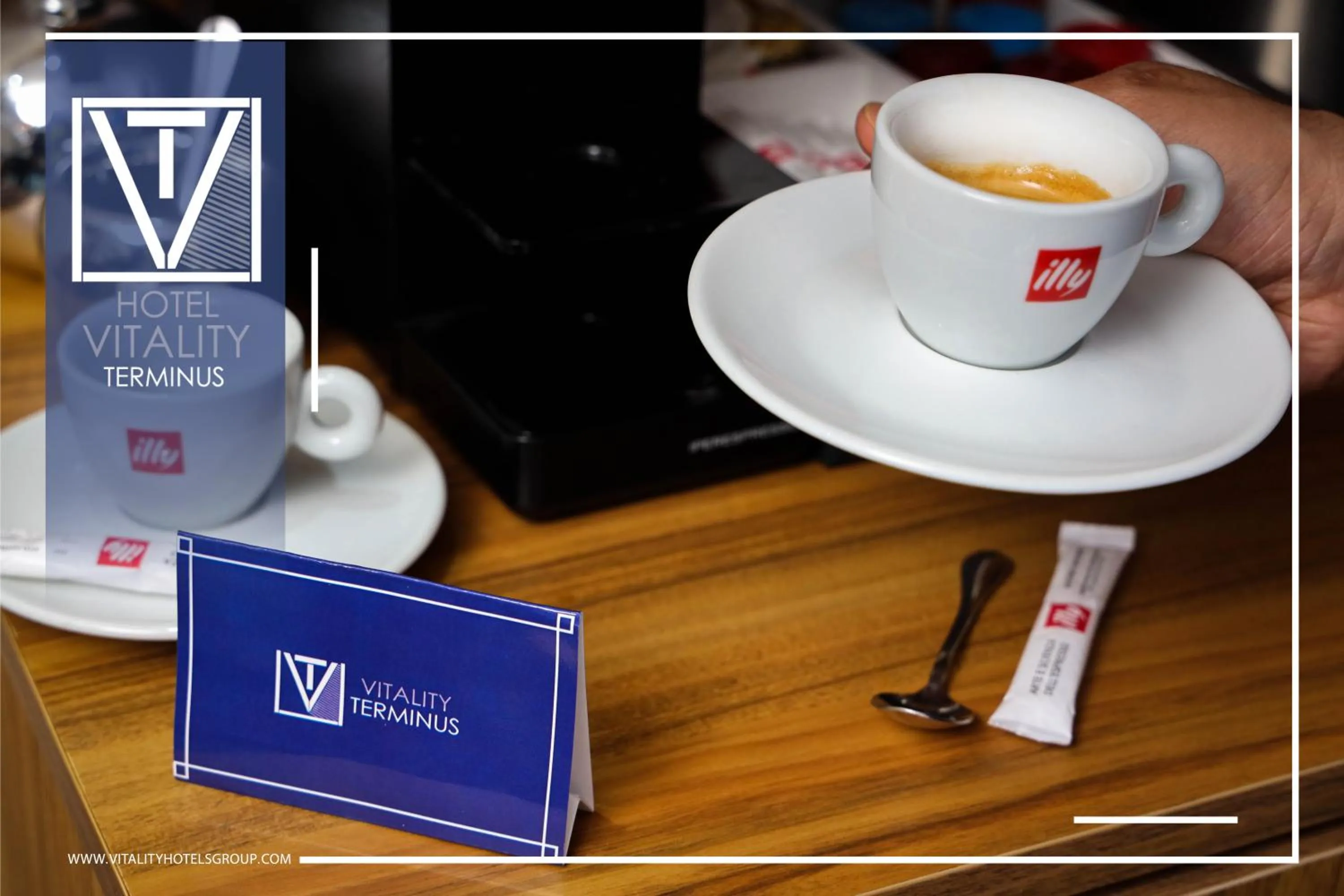Coffee/tea facilities in Hotel Vitality Terminus
