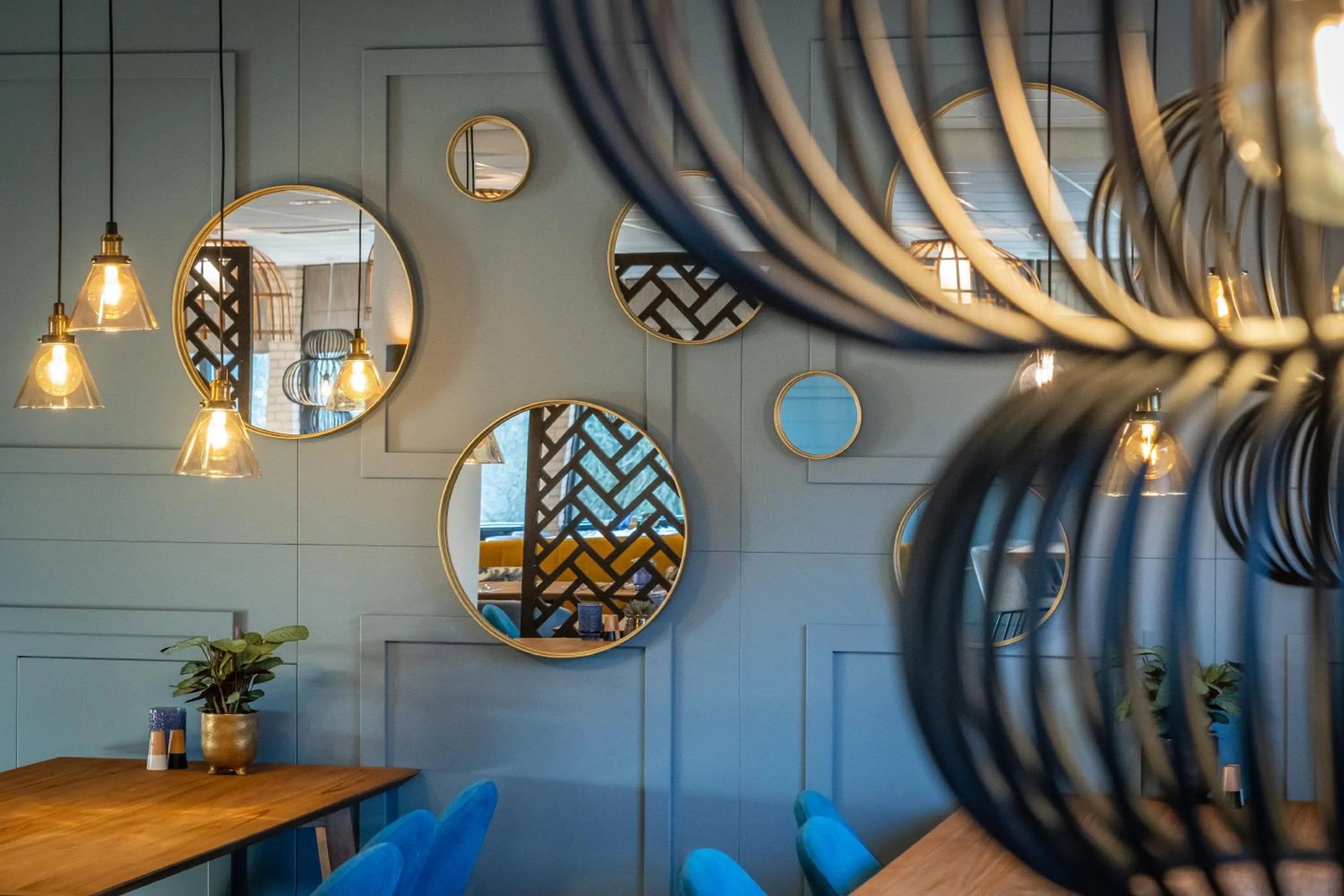 Dining area in Hotel Boschrand