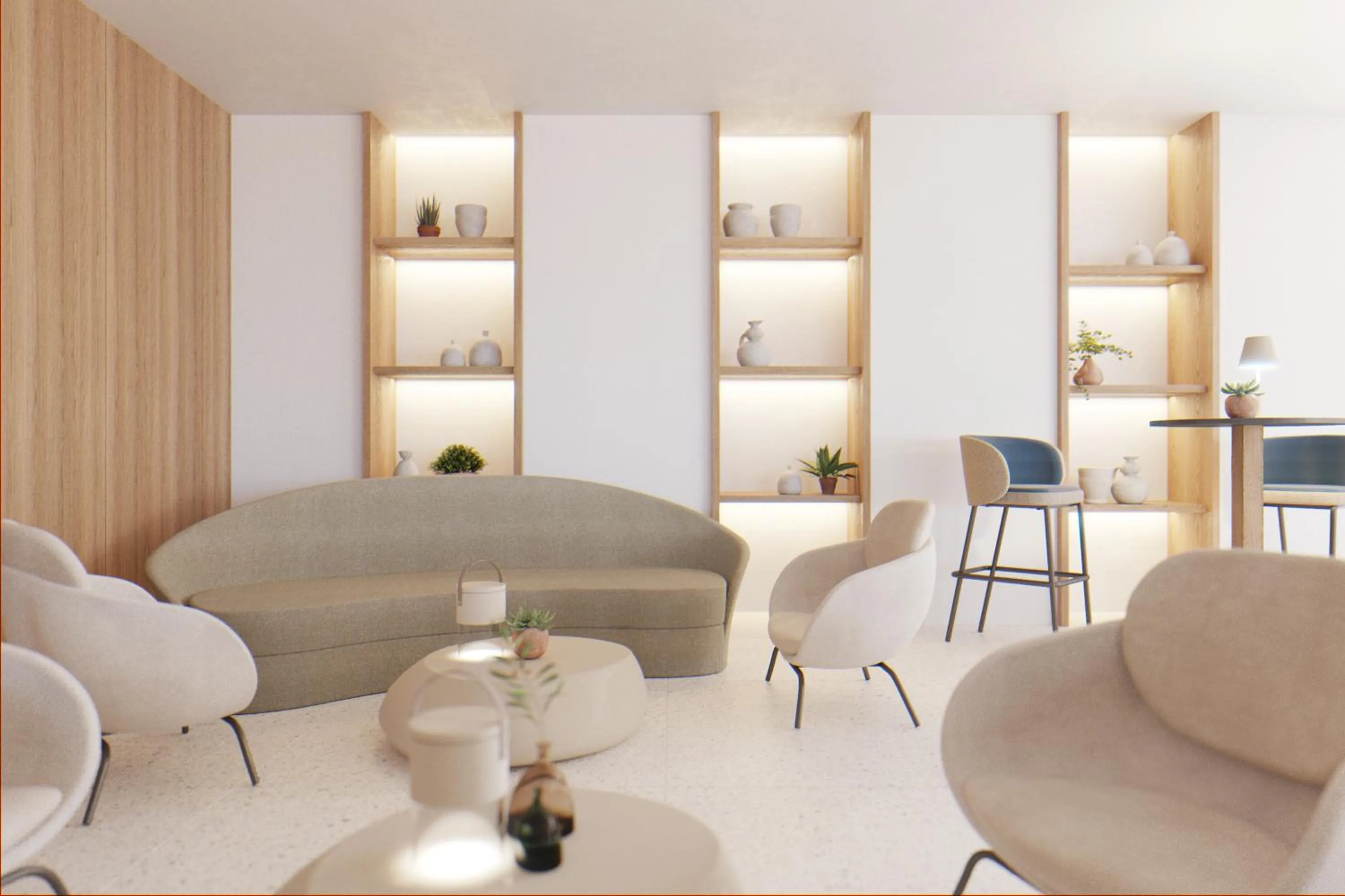 Lobby or reception in Cabot Cala Ferrera