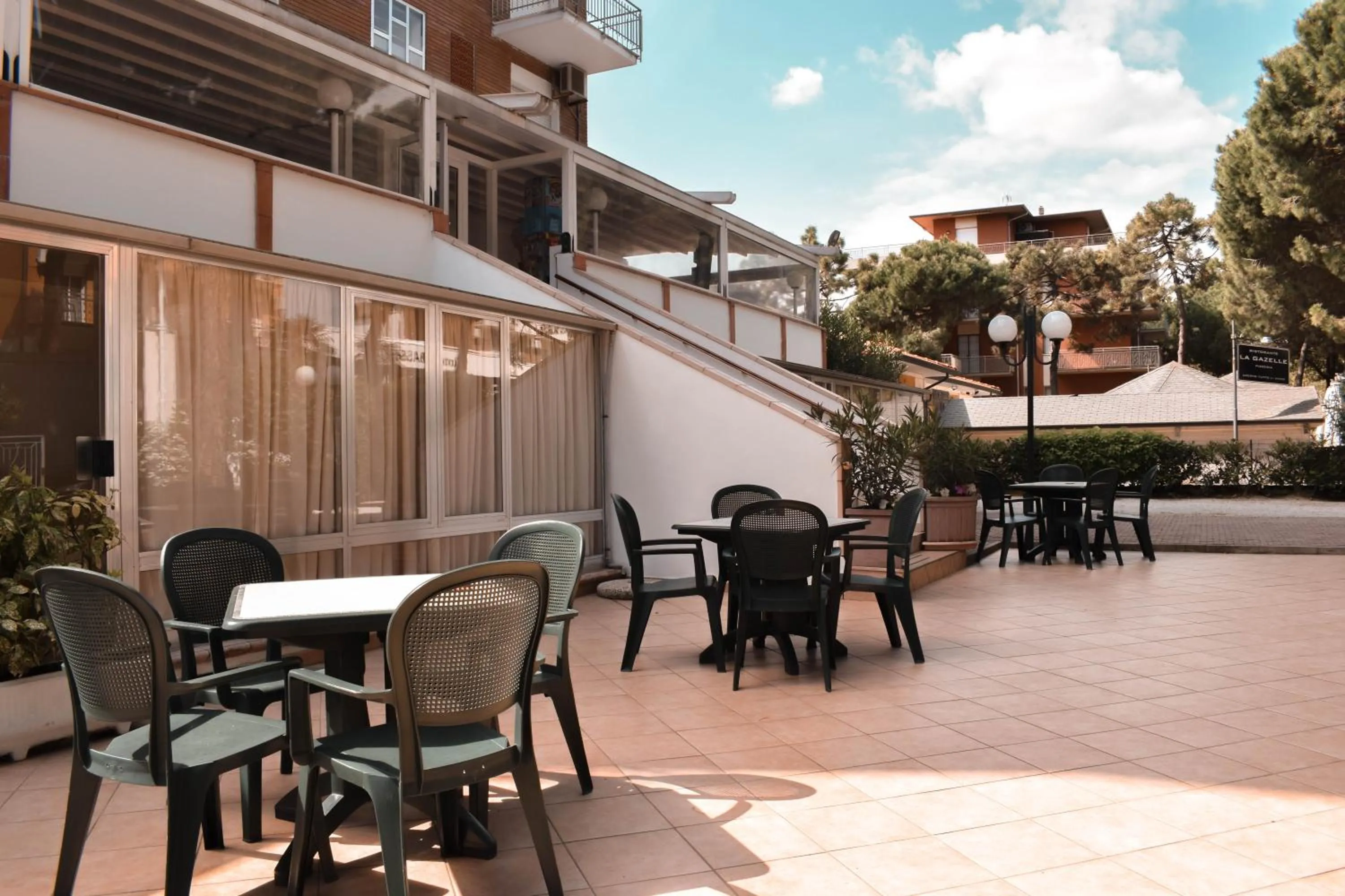 Garden in Hotel Zeus