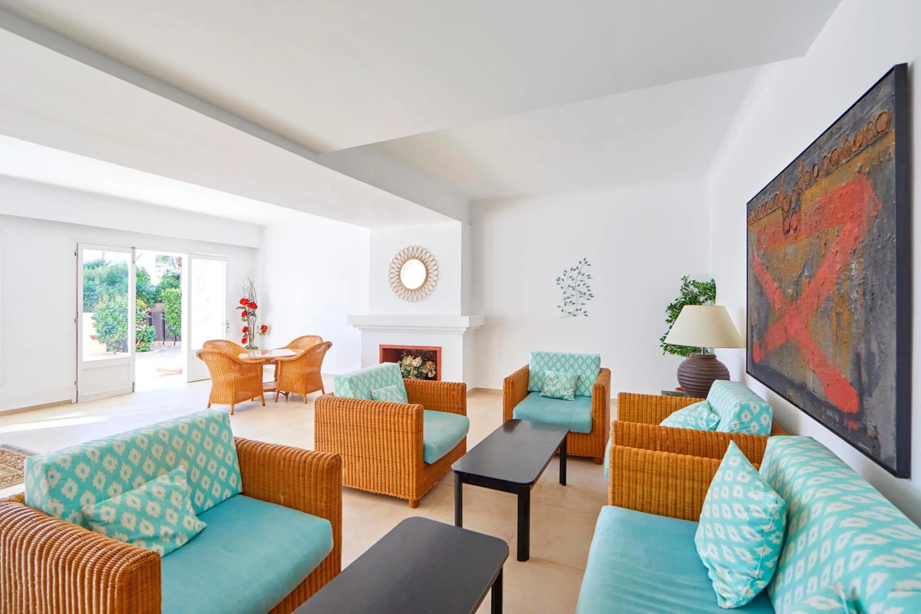 Lobby or reception in Gavimar Cala Gran Hotel and Apartments