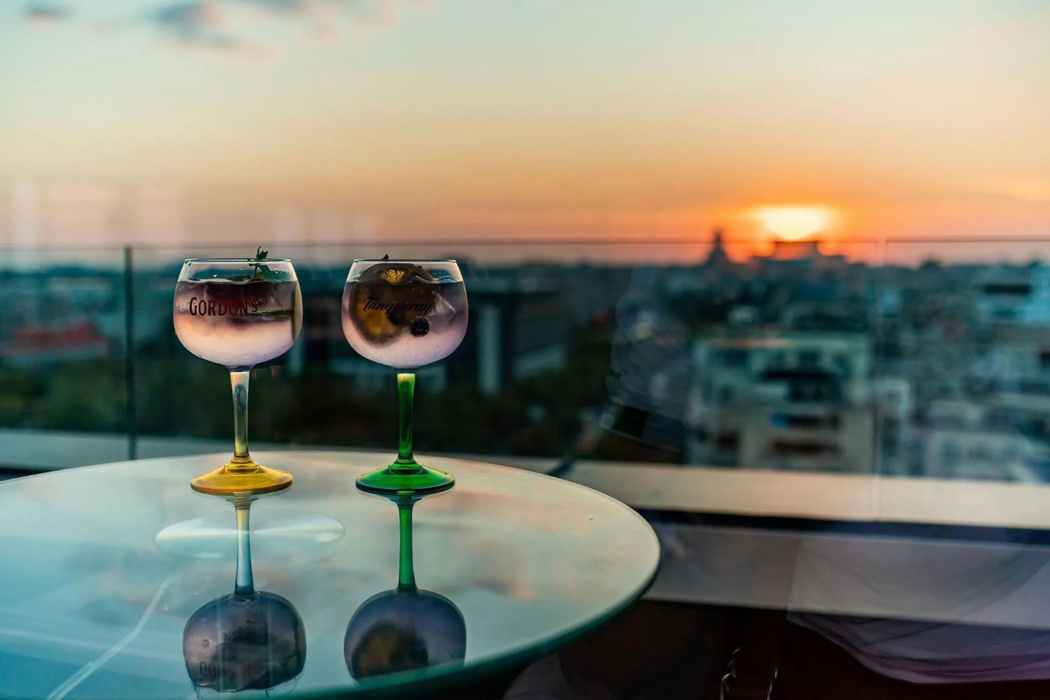 Drinks in Union Plaza Hotel