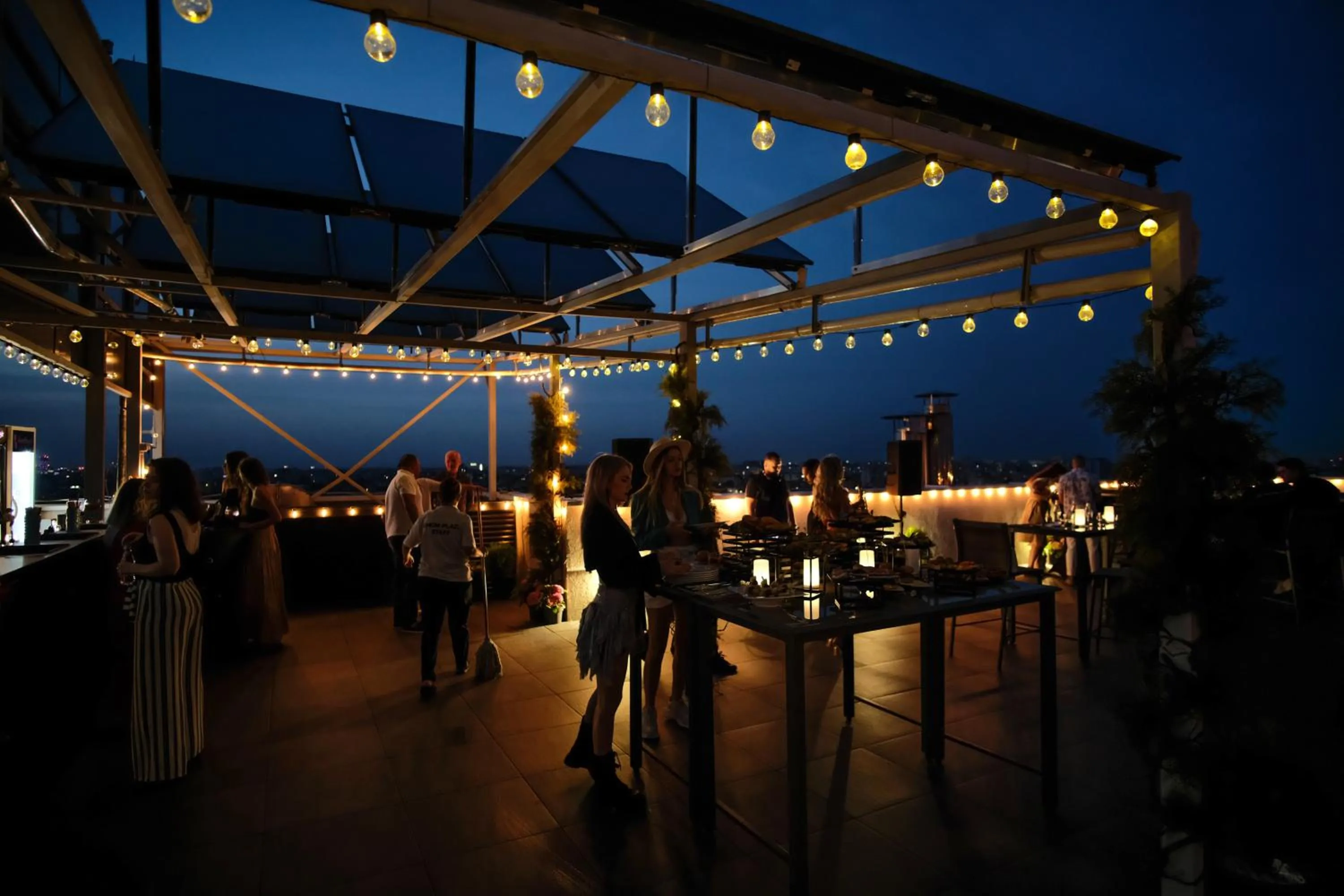 Lounge or bar in Union Plaza Hotel