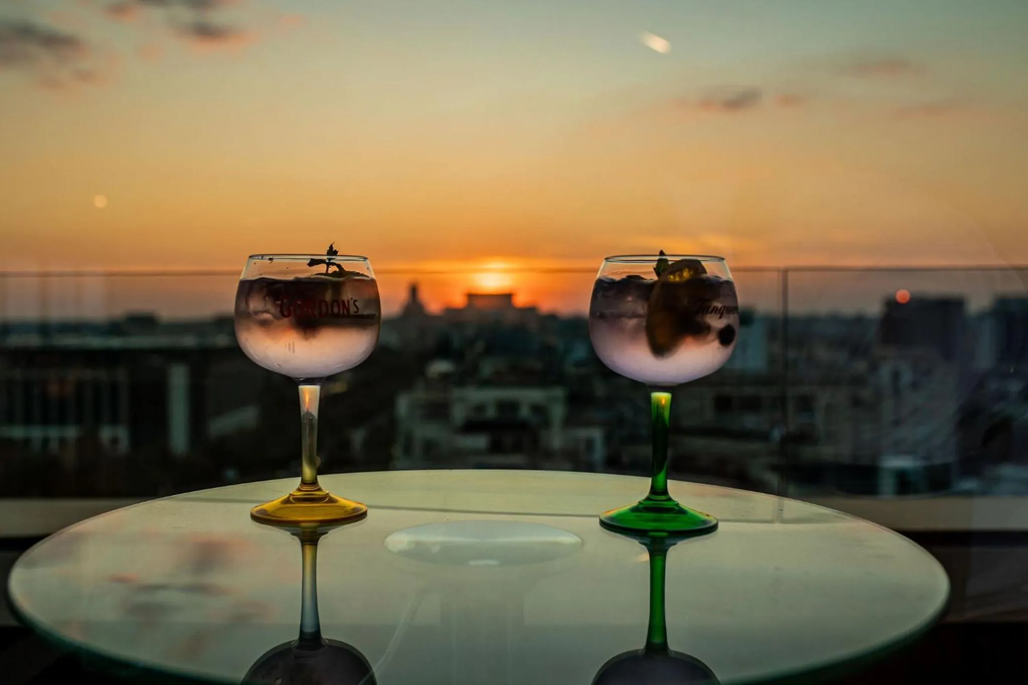 Drinks in Union Plaza Hotel