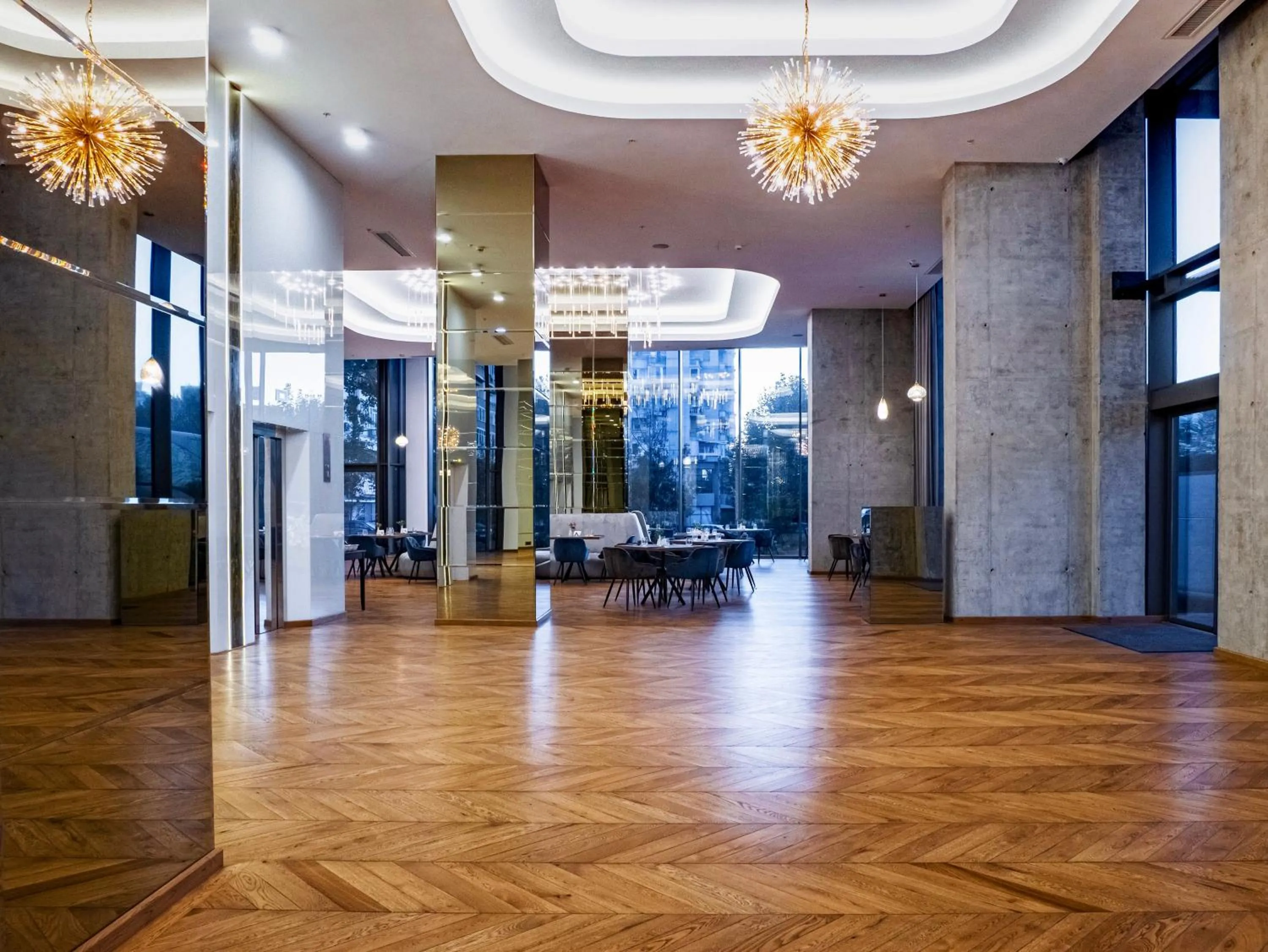 Lobby or reception in Union Plaza Hotel