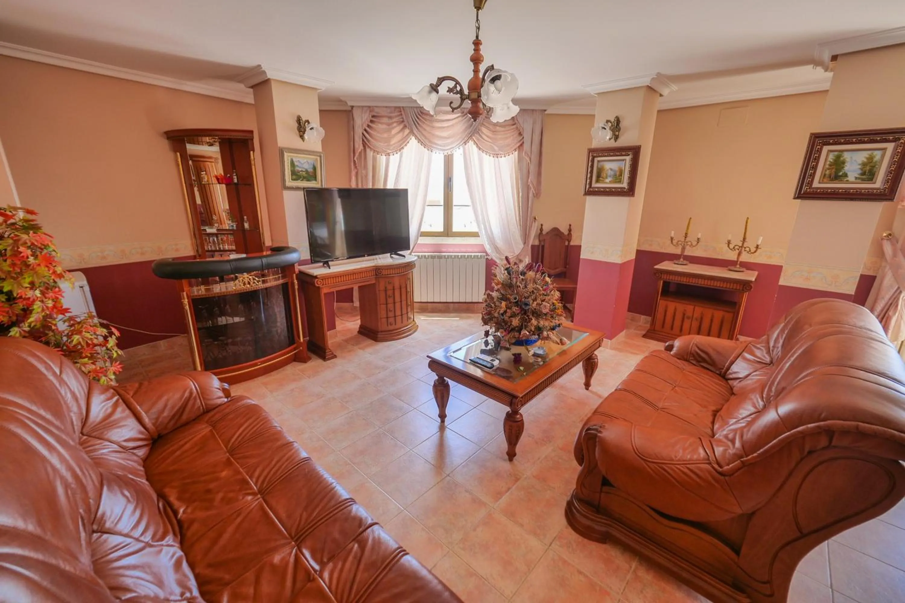 Living room in Hotel Flor de la Mancha