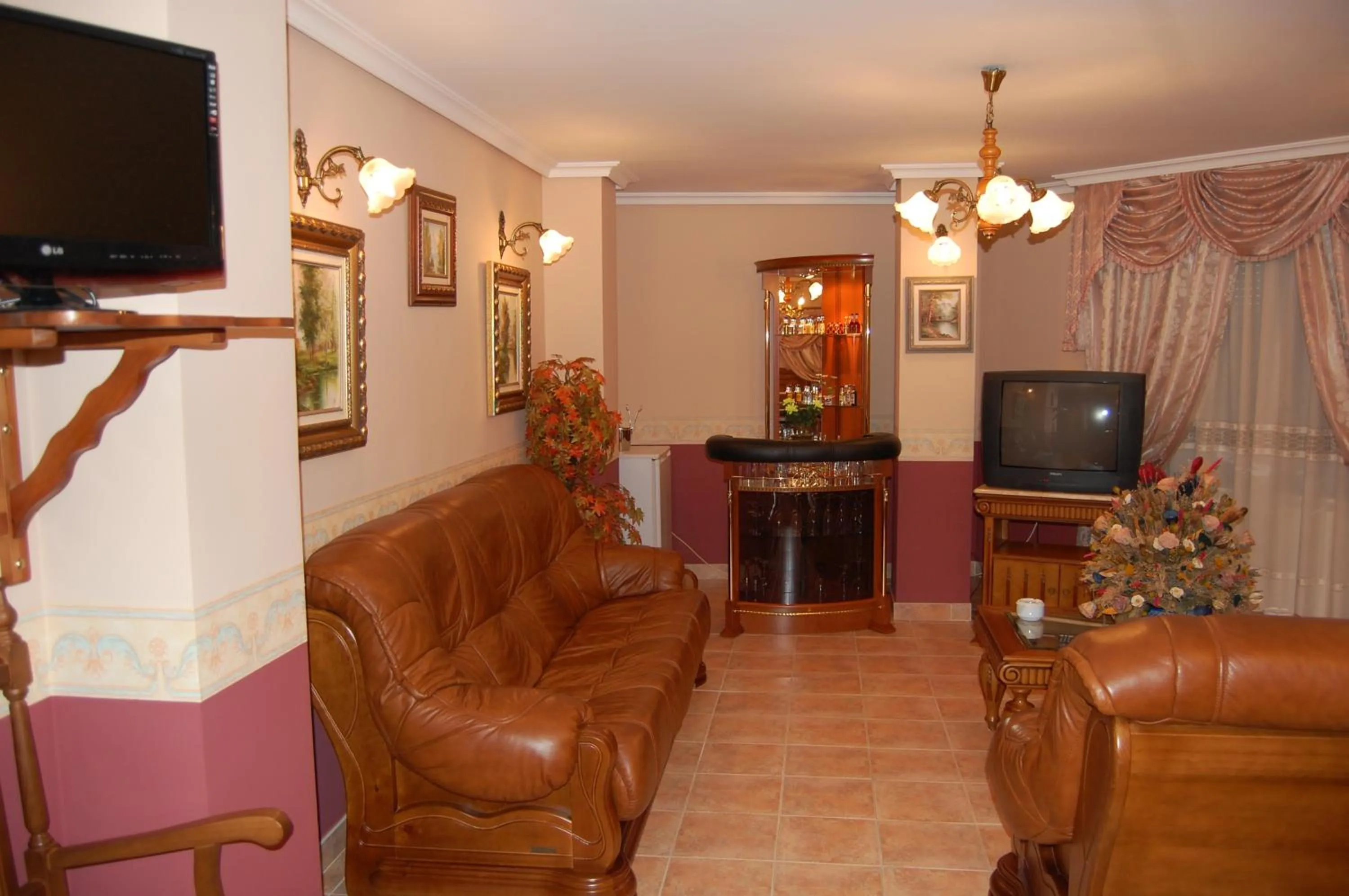 Living room in Hotel Flor de la Mancha