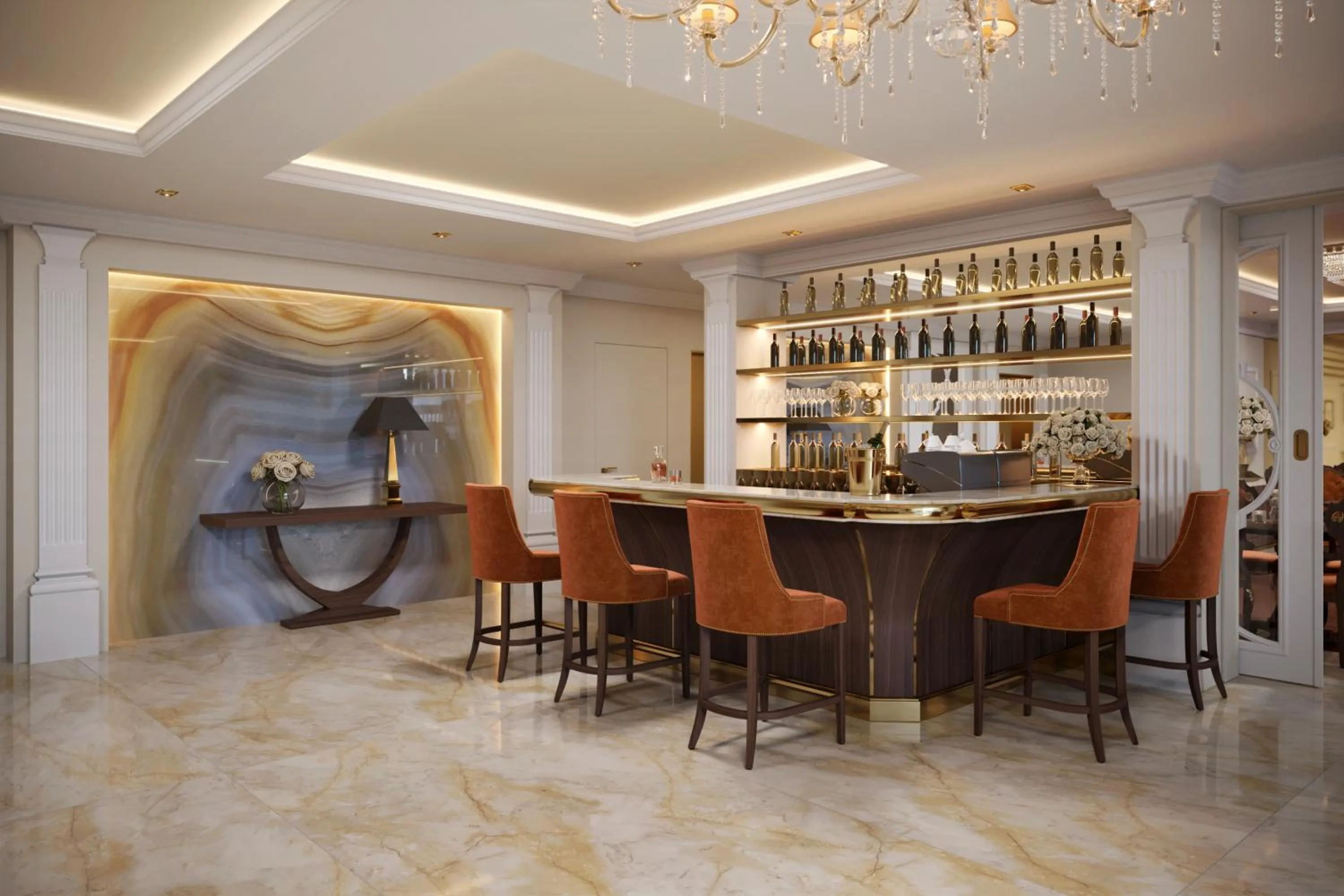 Lounge or bar in Hotel Villa Harmony