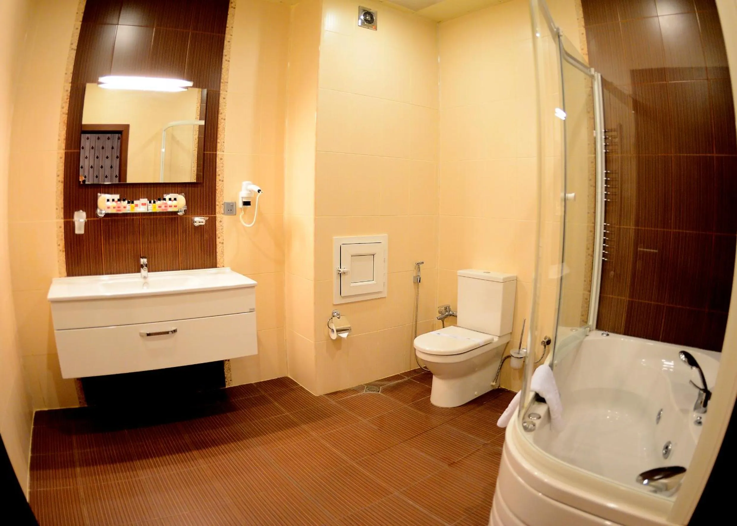 Bathroom in New Baku Hotel