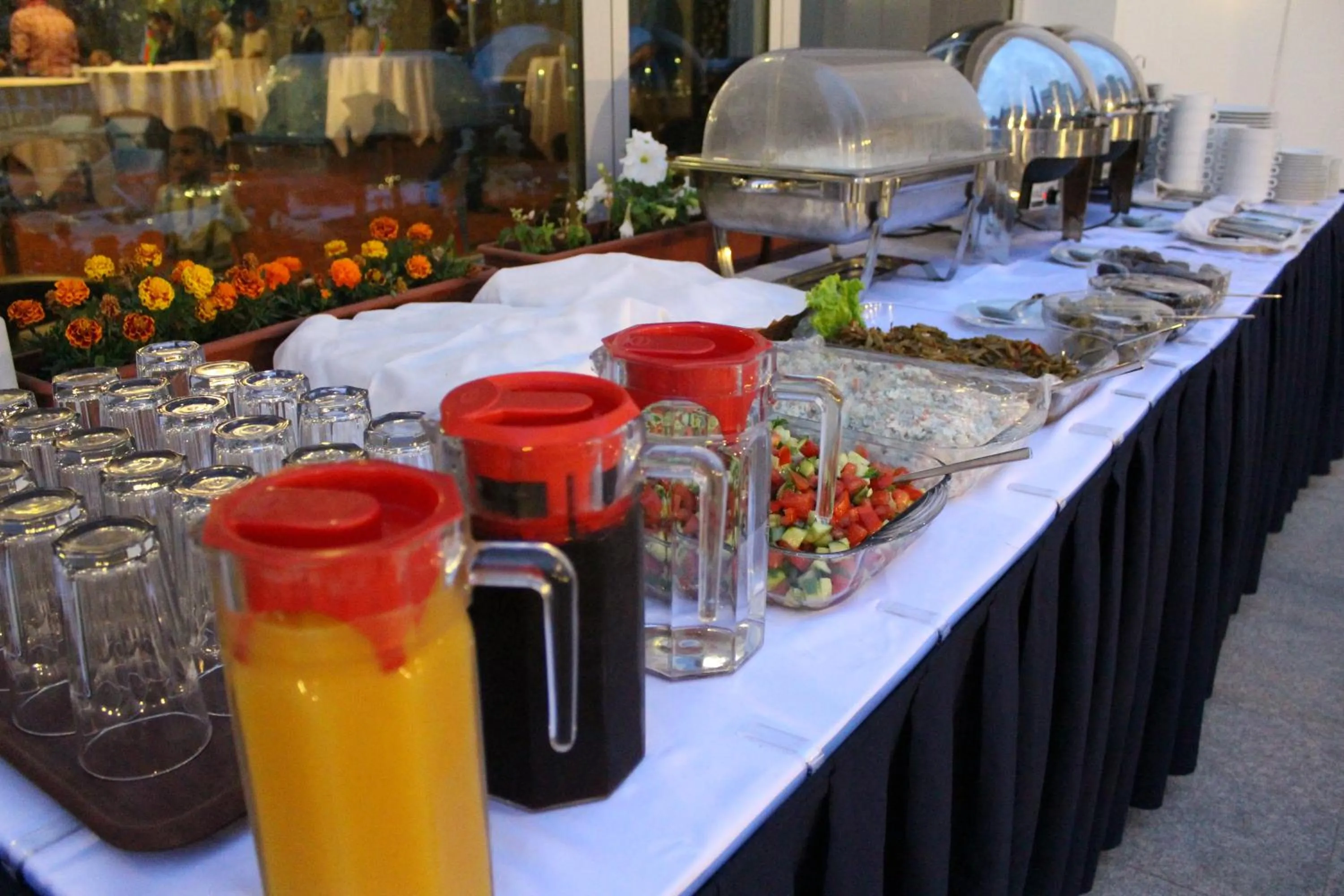 BBQ facilities in New Baku Hotel